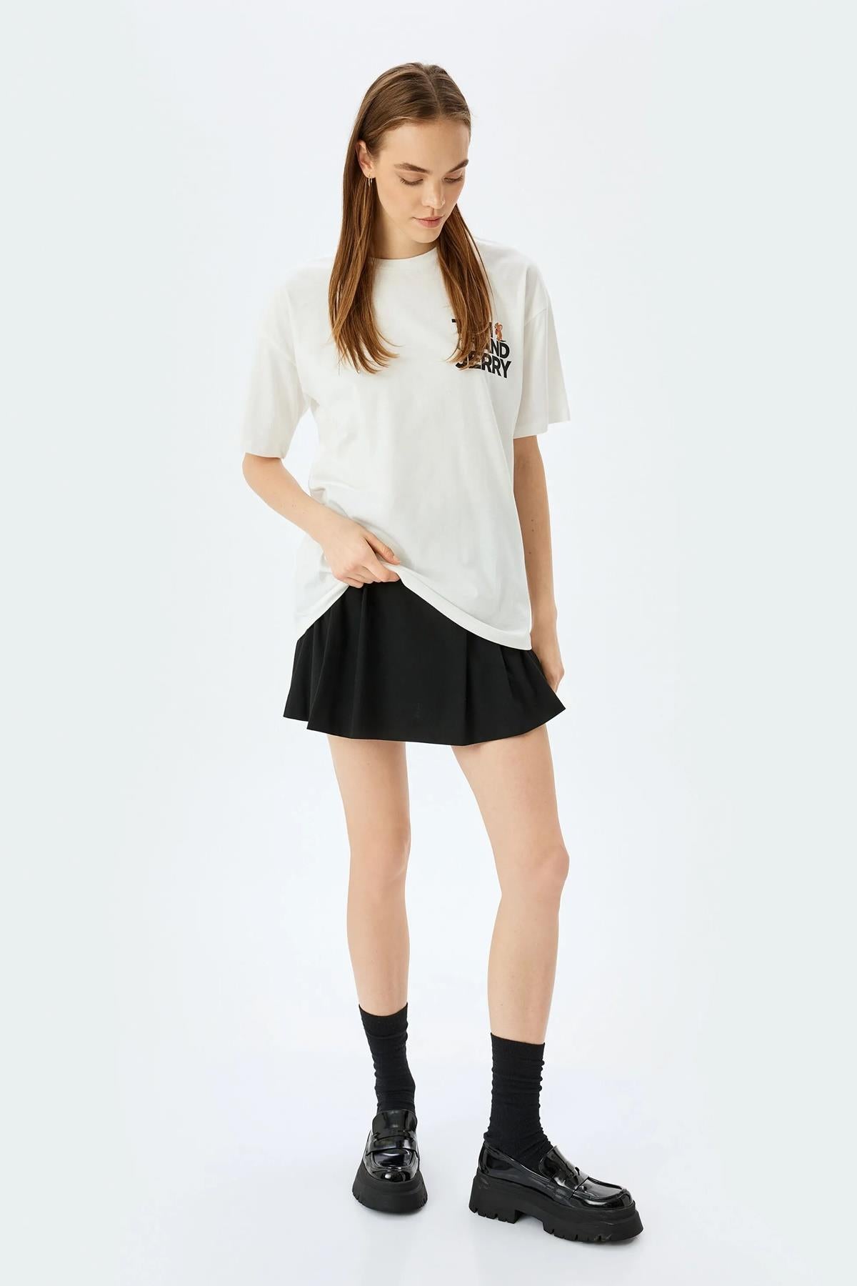 Koton Kadın Tişört 5Sal10411Ik010