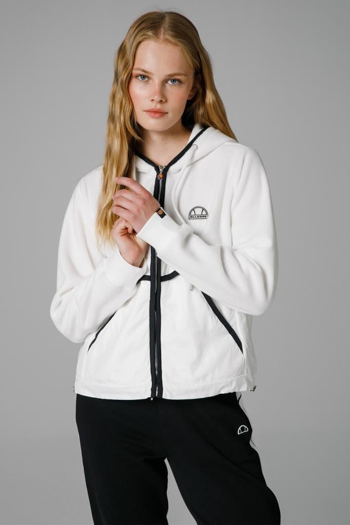 Ellesse Fermuarlı Kapüşonlu Kadın Sweat EF188-OF