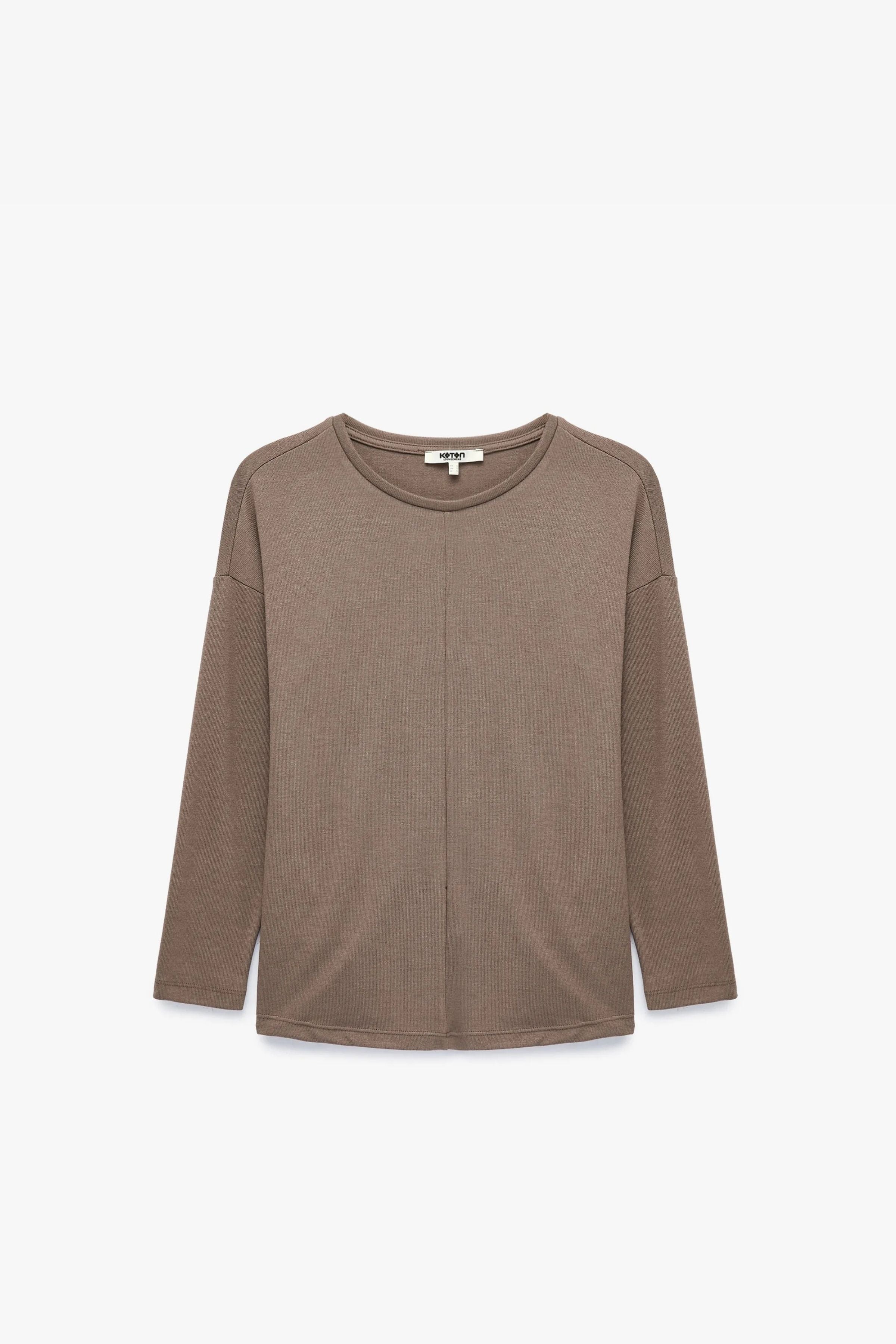Koton Kadın Pijama Üstü 7wlk40067m505