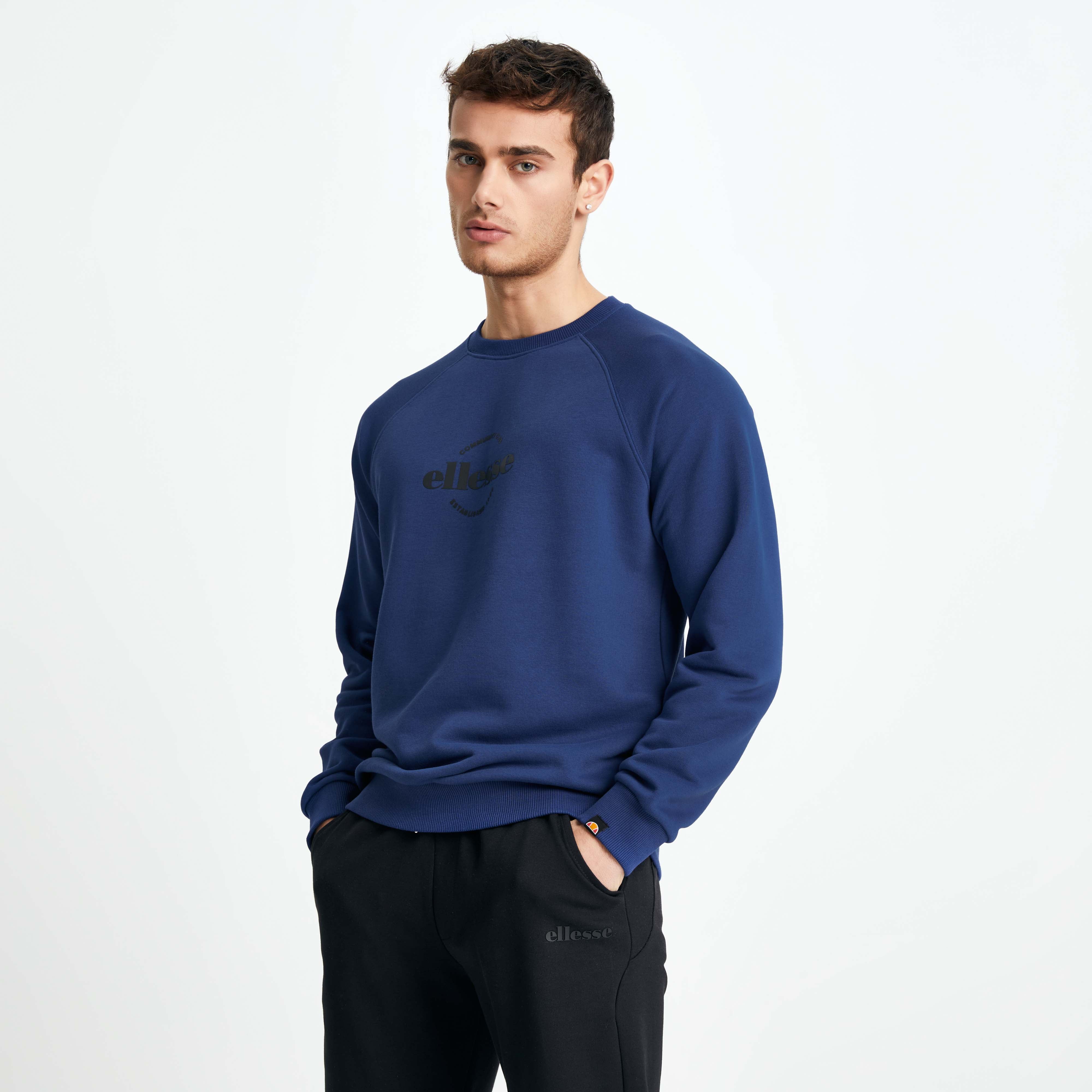 Ellesse Erkek Sweatshırt Em164-Nv