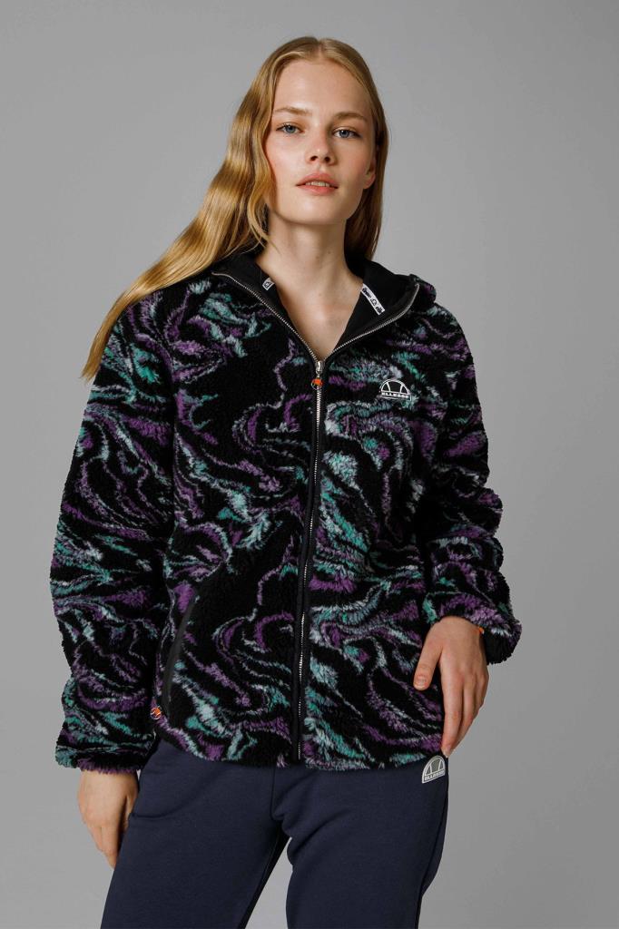 Ellesse Fermuarlı Kapüşonlu Kadın Sweat EF195-BKD
