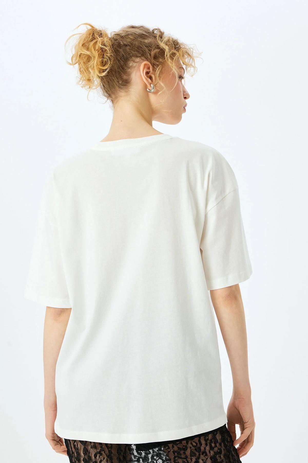 Koton Kadın Tişört 5Sal10376Ik010