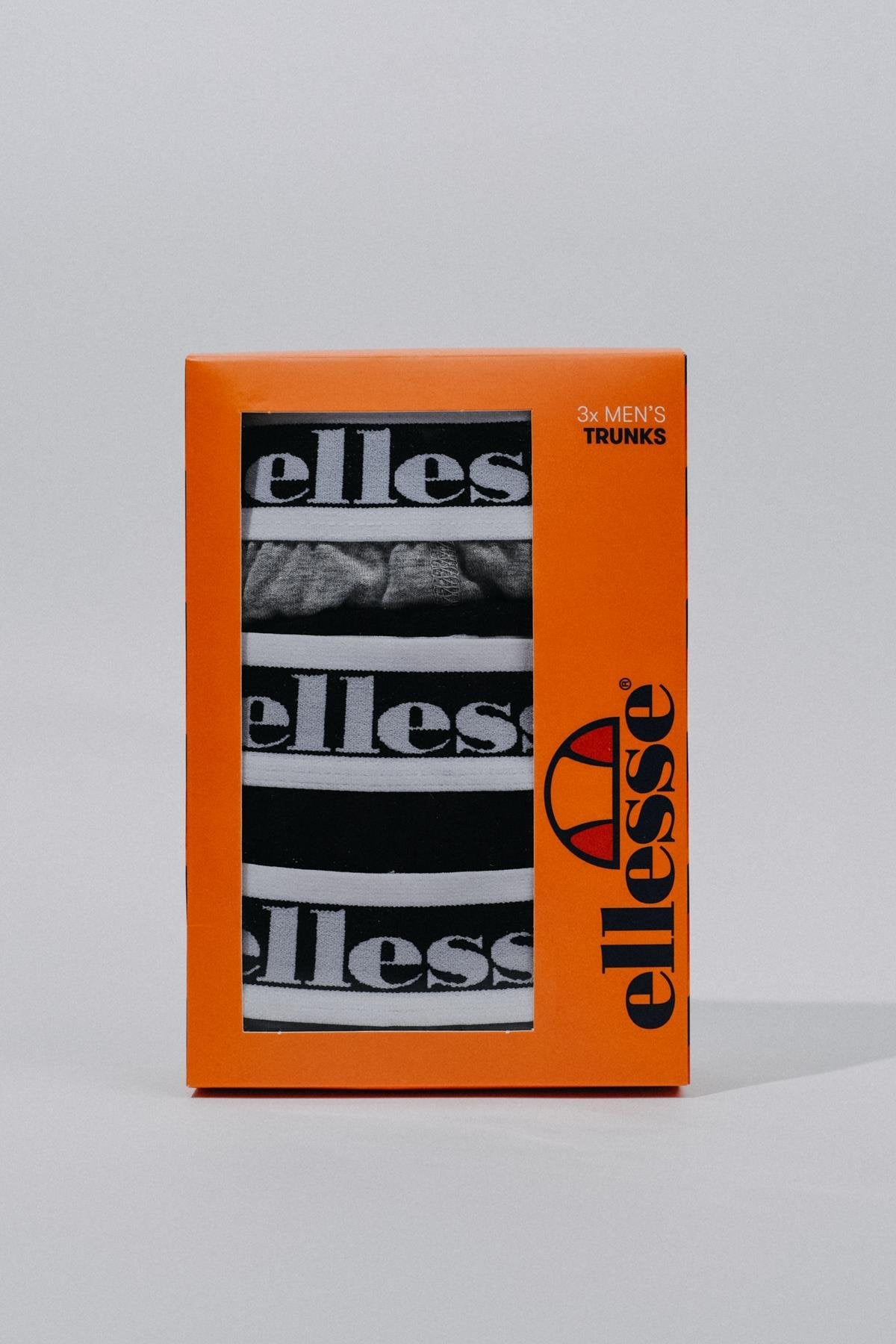ellesse Erkek Boxer 3lü Paket B001-BKGRAN