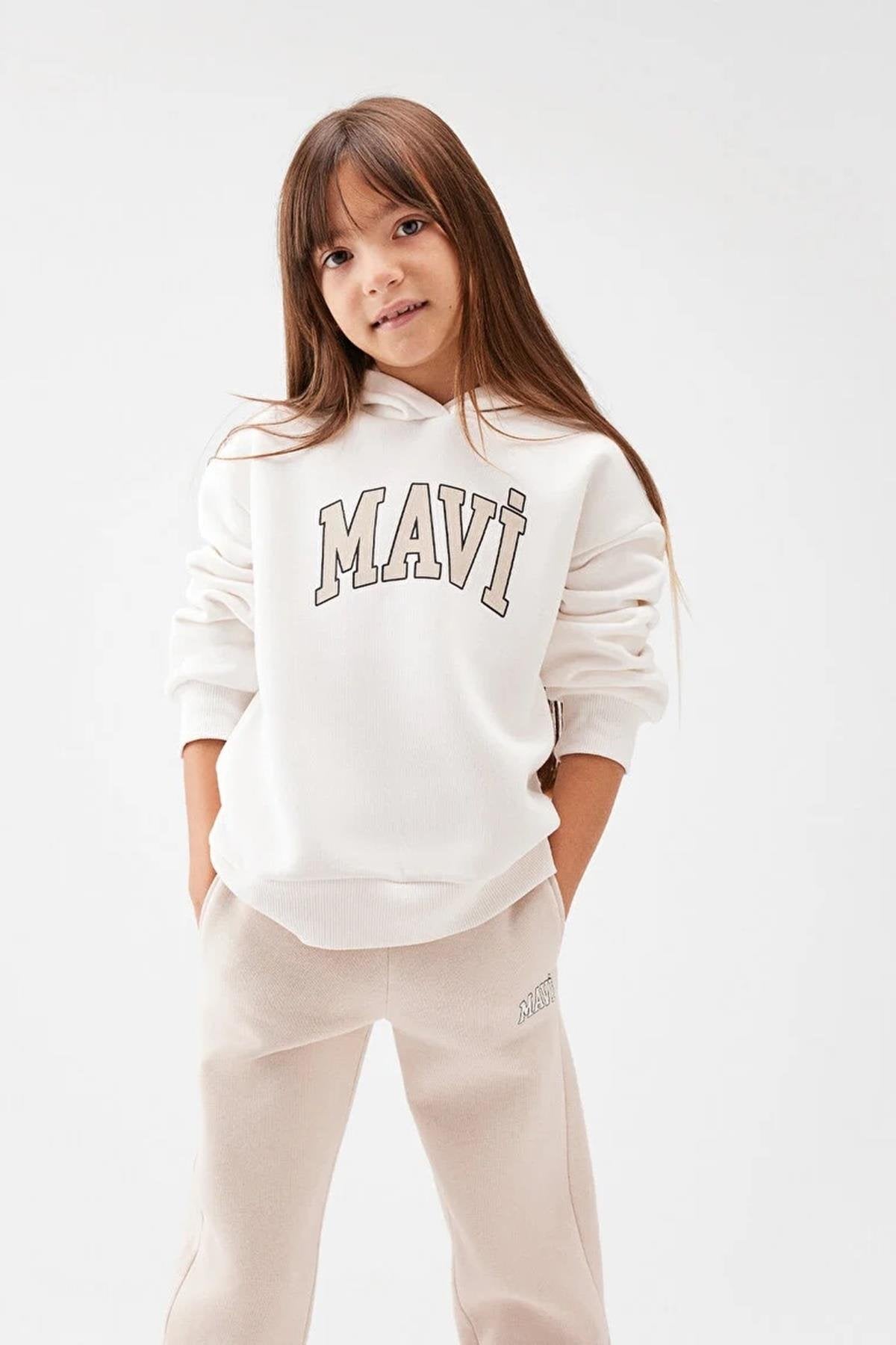 Mavi Logo Kız Çocuk Sweat M7610035-8