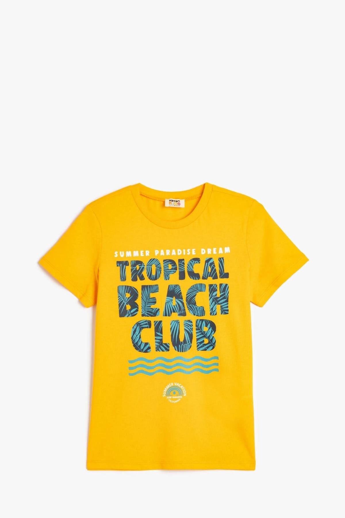 Koton Erkek Çocuk Tişört 5Skb10104Tk200