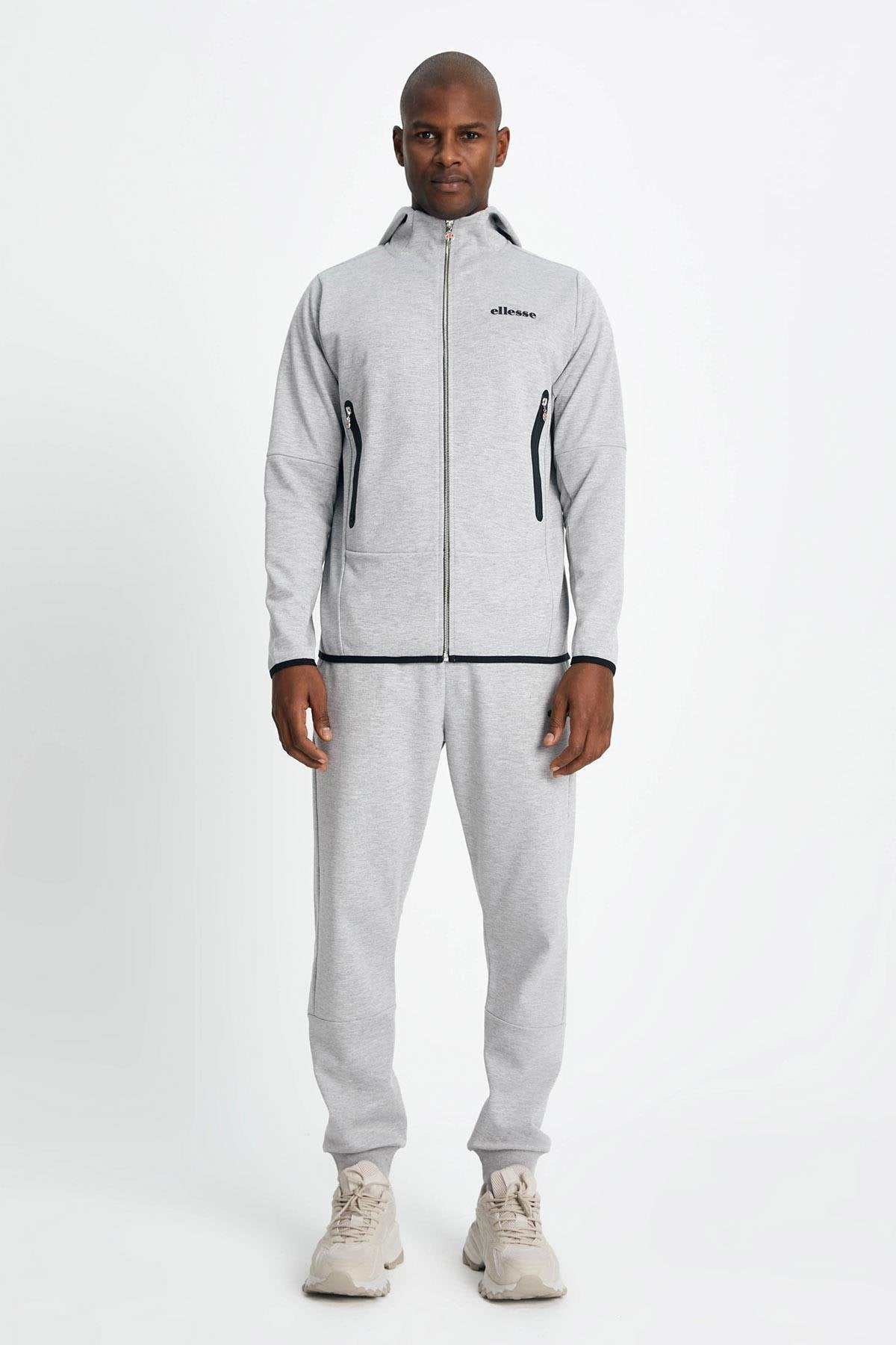 Ellesse Erkek Fermuarlı Sweat EM150-GR