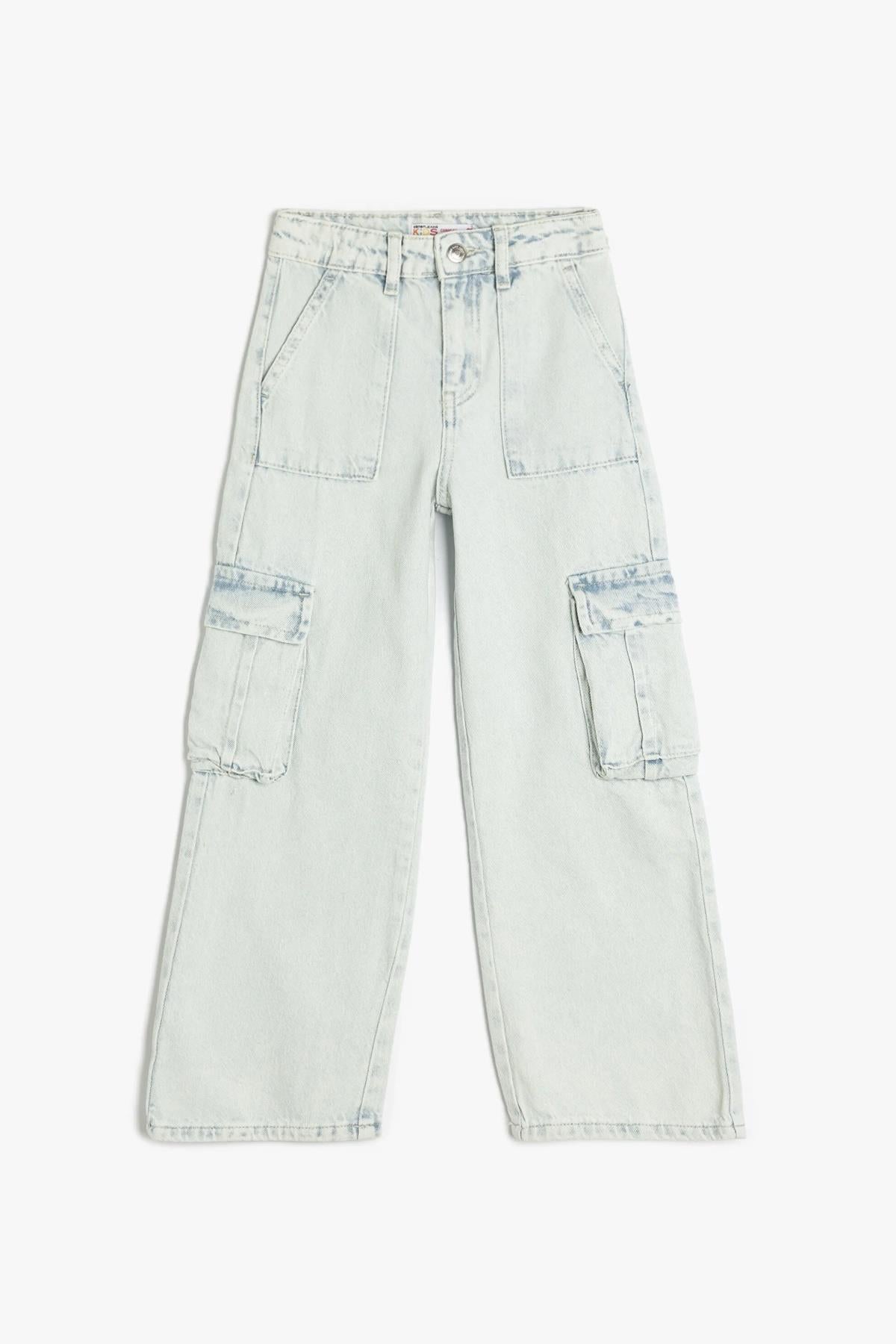 Koton Kız Çocuk Jean Pantolon 36288