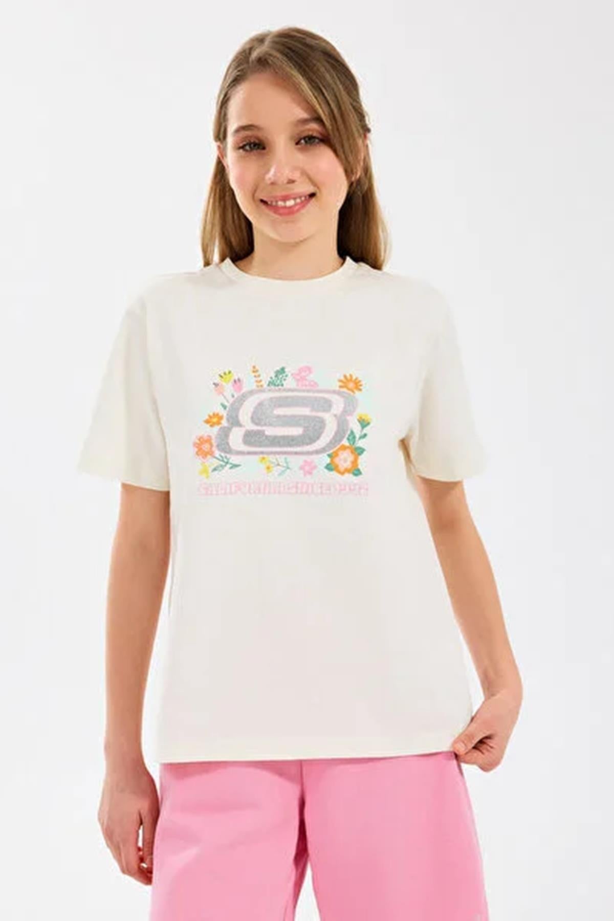 Skechers G Regular Fit Çocuk Tişört Sk2510115-102
