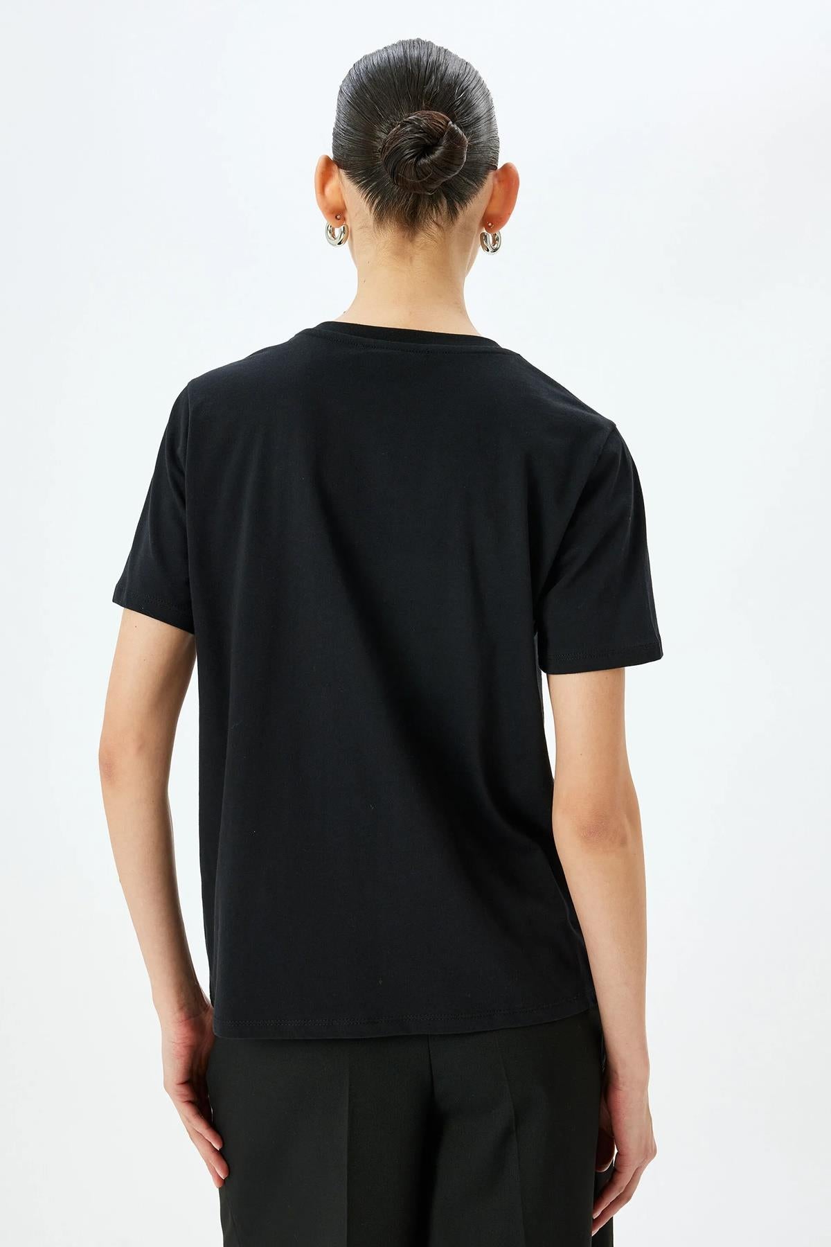 Koton Kadın Tişört 5Sak50080Ek999