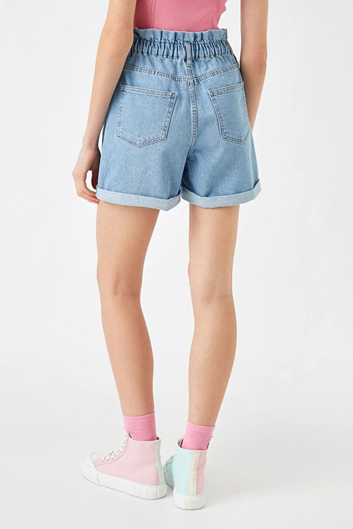 Koton Kadın Jean Şort 22627