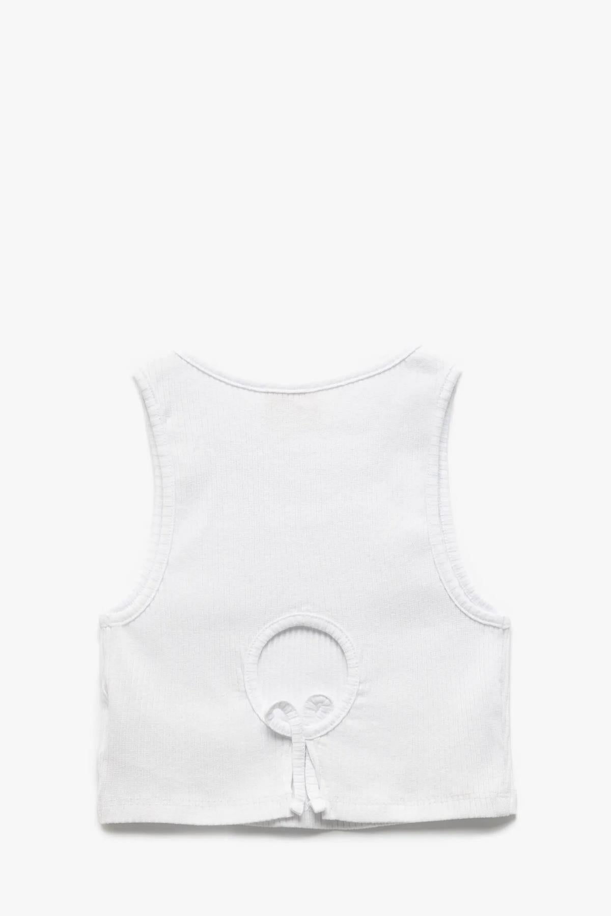 Koton Kız Çocuk Crop Atlet 5Skg30003Ak000