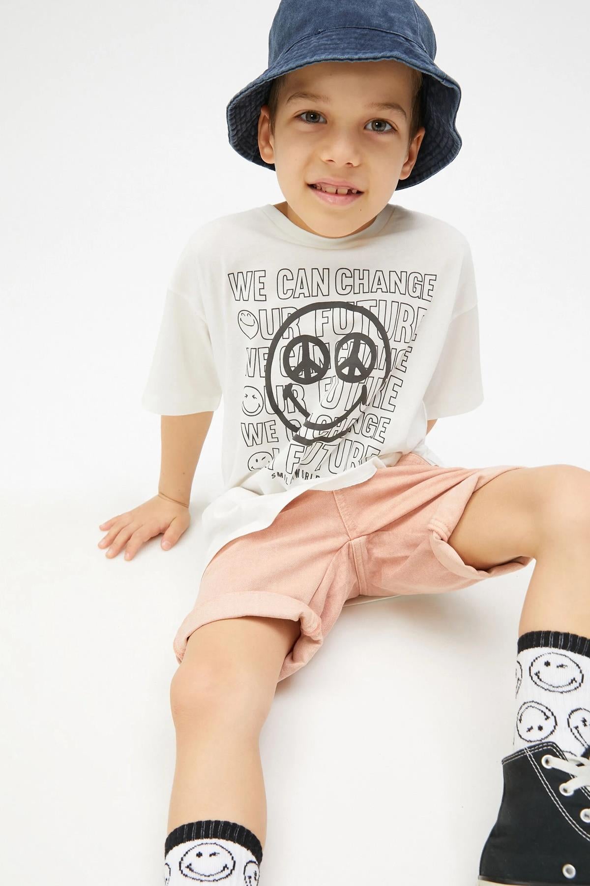 Koton Erkek Çocuk Jean Şort 27289