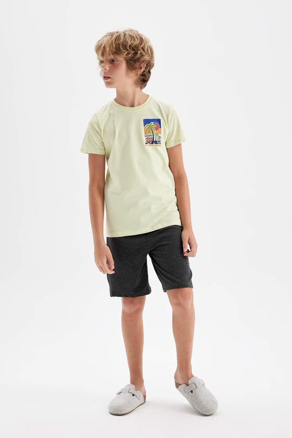 Defacto Erkek Çocuk Pijama Takımı D1212A8Tra