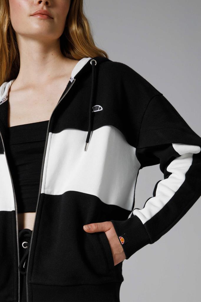 Ellesse Fermuarlı Kapüşonlu Kadın Sweat EF166-BK