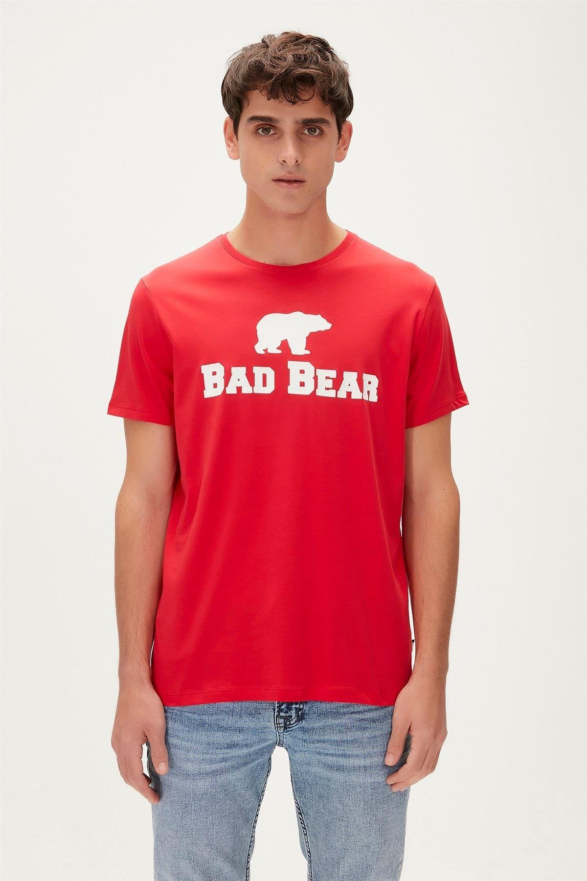 Bad Bear Crımson Red Erkek Tişört 190107002-C54