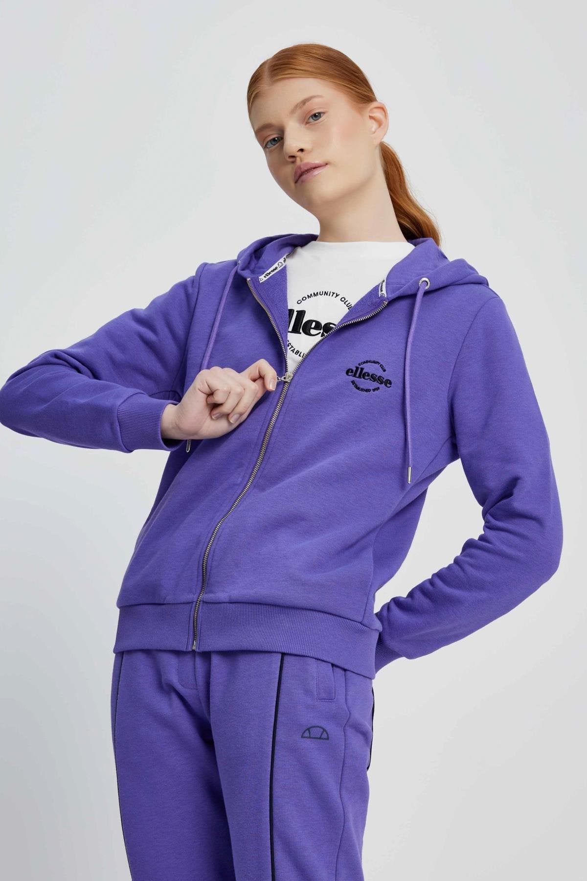 Ellesse Kadın Kapüşonlu Sweatshirt EF038-PR