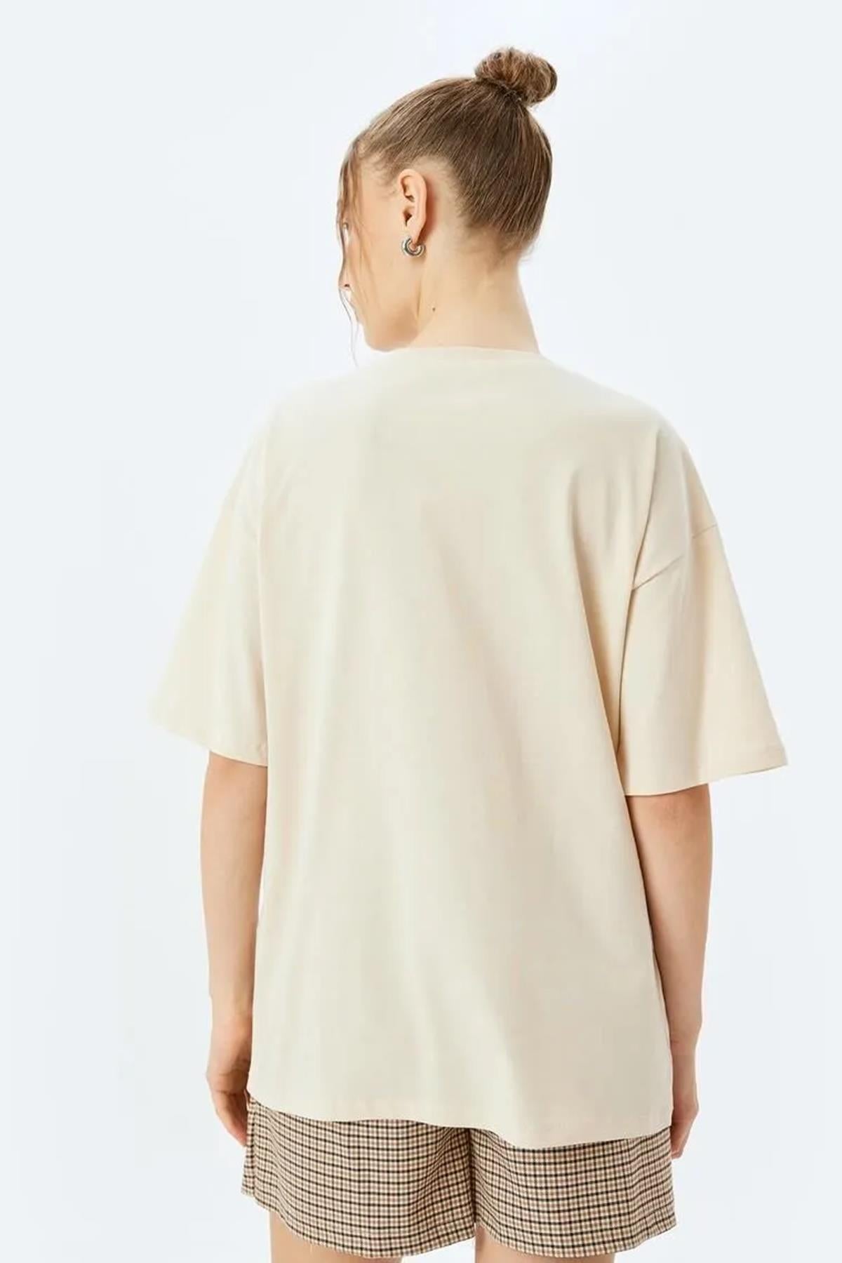 Koton Kadın Tişört 5Sal10069Ik057