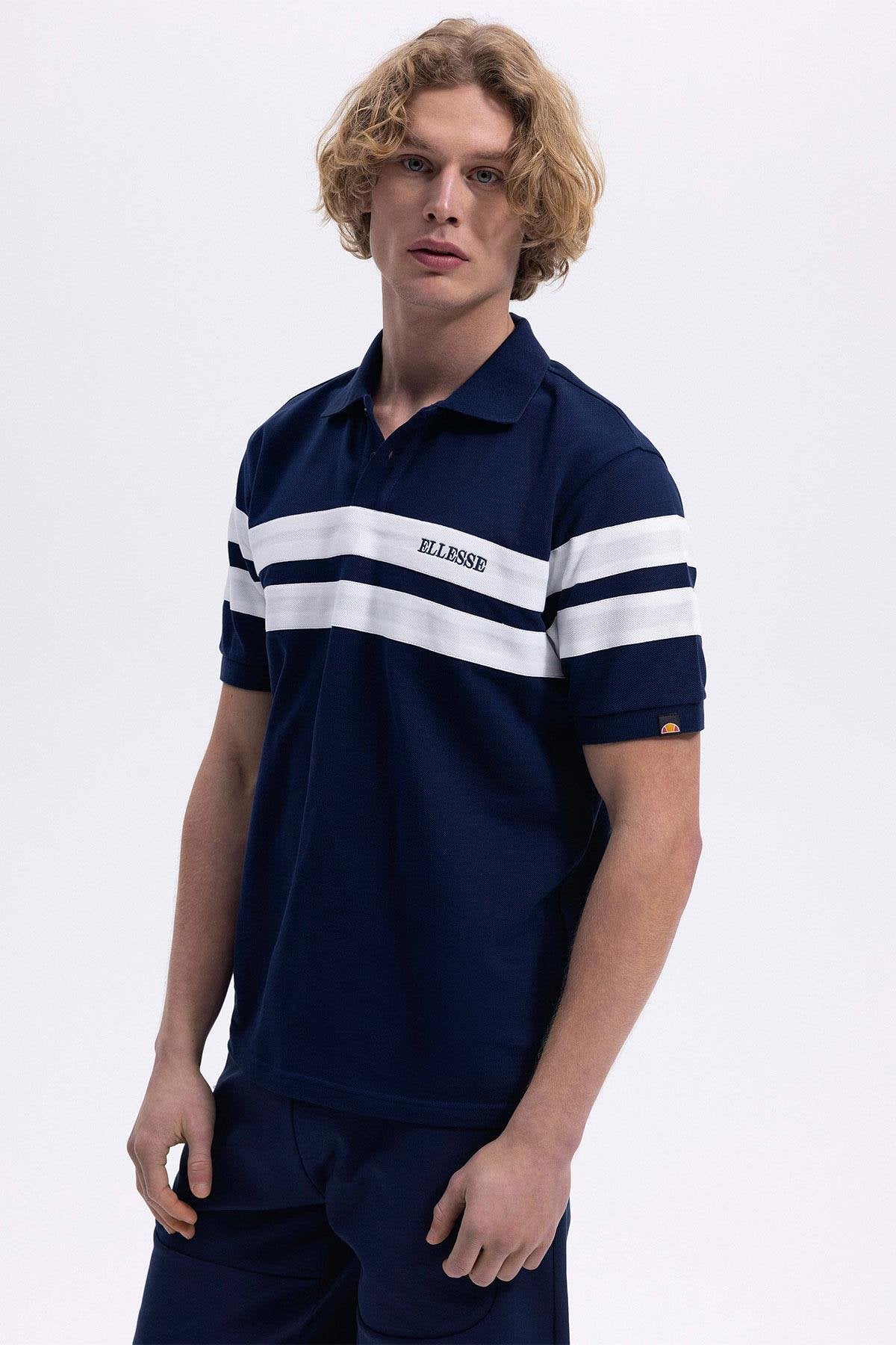 Ellesse Erkek Polo Yaka Tişört EM396-NV