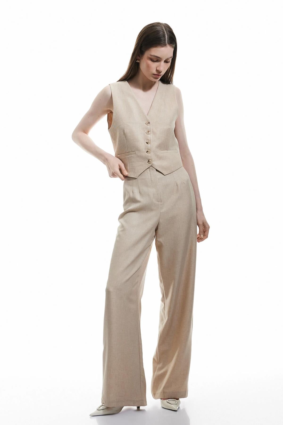 Koton Kadın Pantolon 5Sak40230Uw074