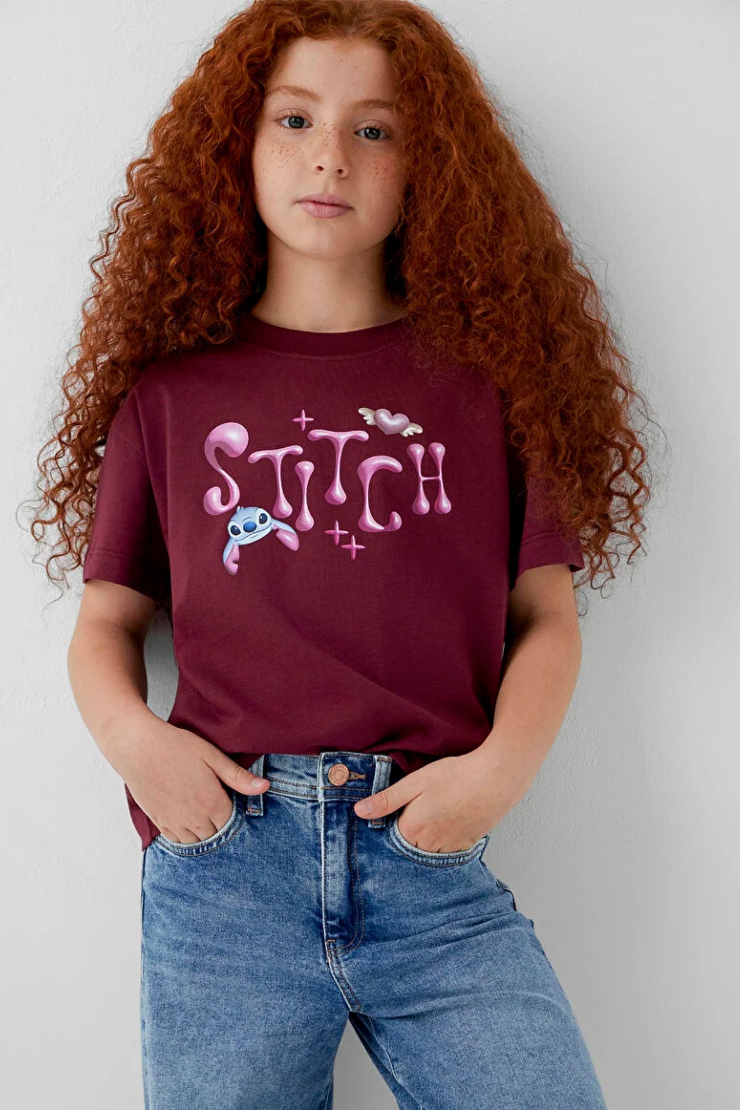 Mavi Stitch Kız Çocuk Tişört M7610481