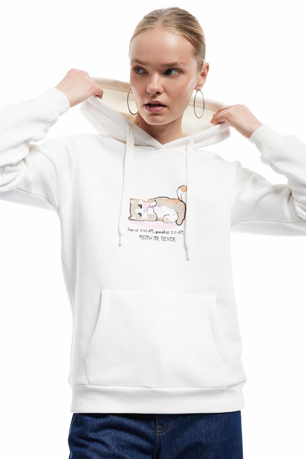 Koton Kadın Sweat 6Wal10147Ik010