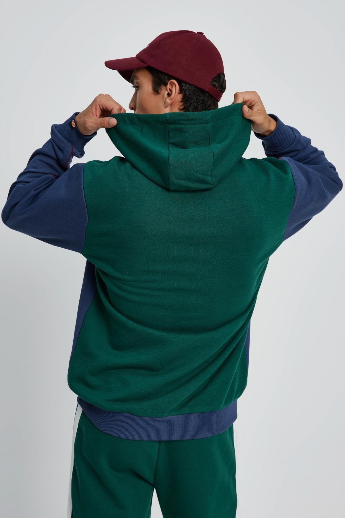 Ellesse Erkek Kapüşonlu Sweatshirt EM055-NV