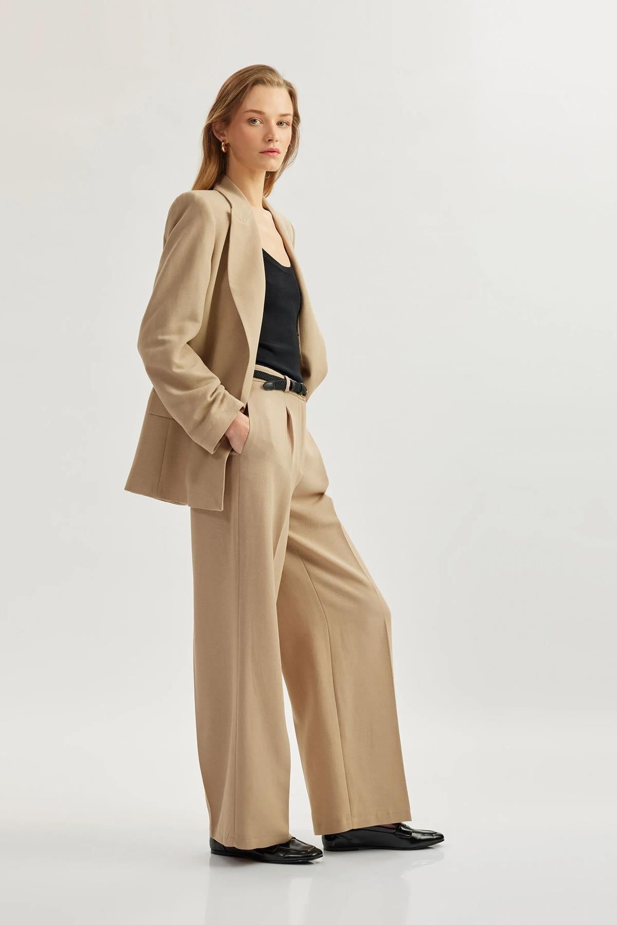 Koton Kadın Pantolon 5Sak40008Pw565