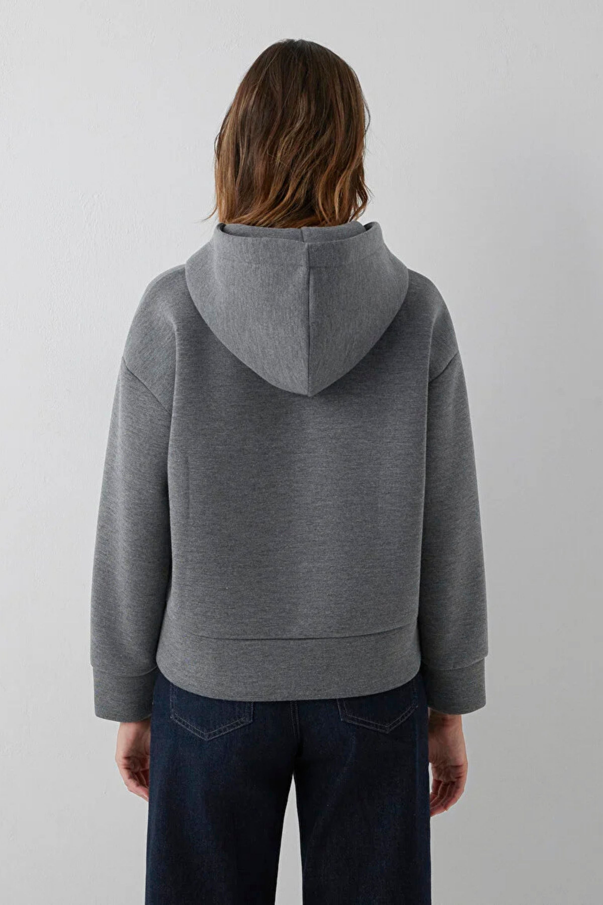 Mavi Fermuarlı Kadın Sweat M1s10551