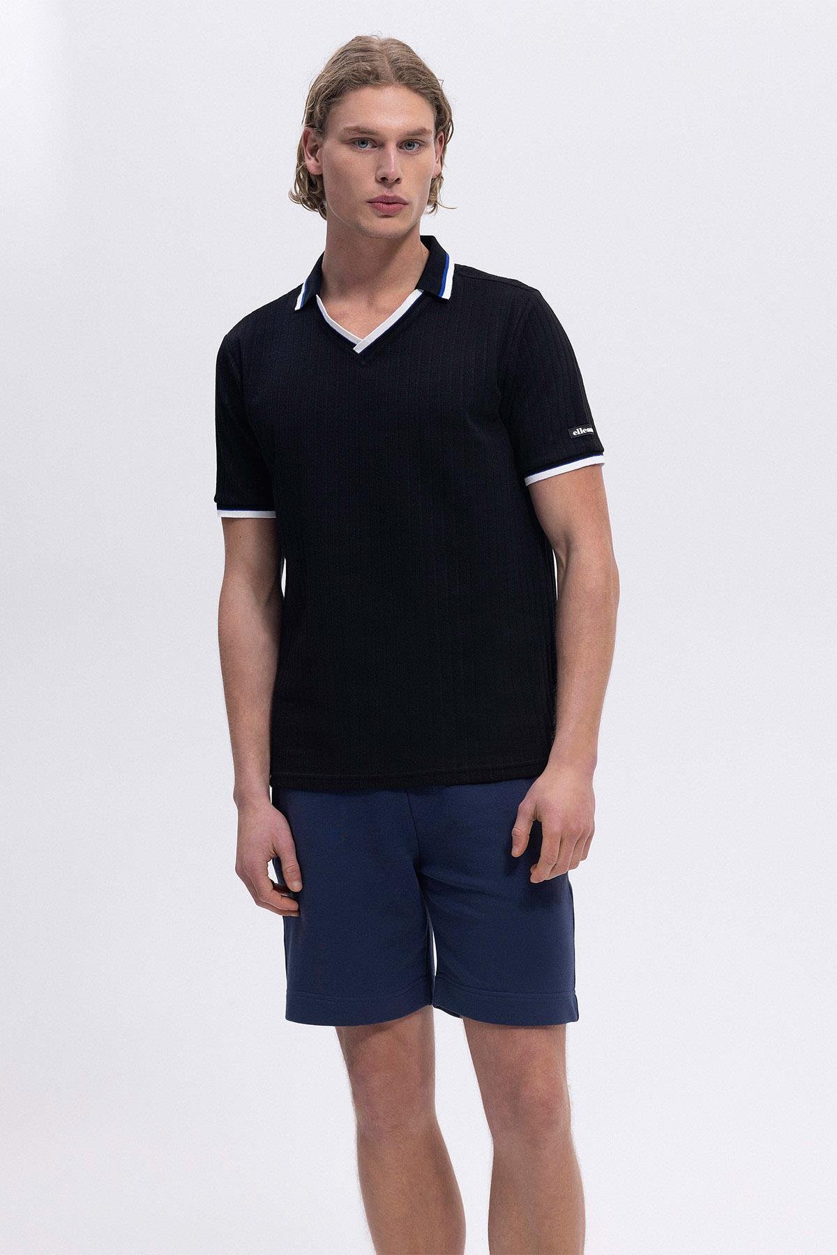 Ellesse Erkek Polo Yaka Tişört EM491-BK