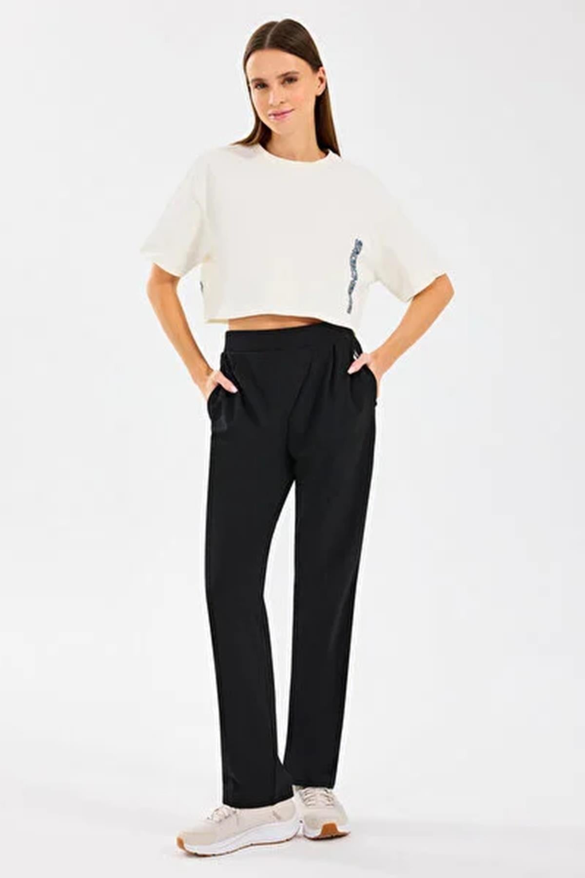 Skechers W Crop Fit Kadın Tişört S2510145-1-102