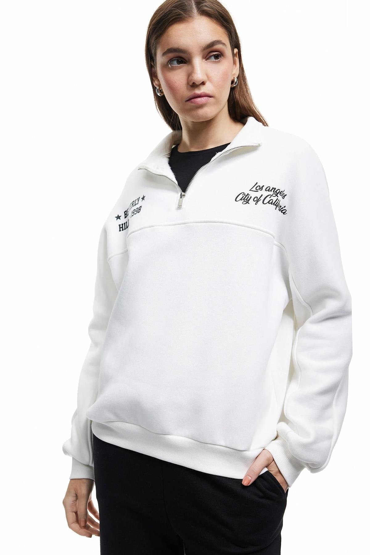 Koton Kadın Sweat 6Wal10202Ik010