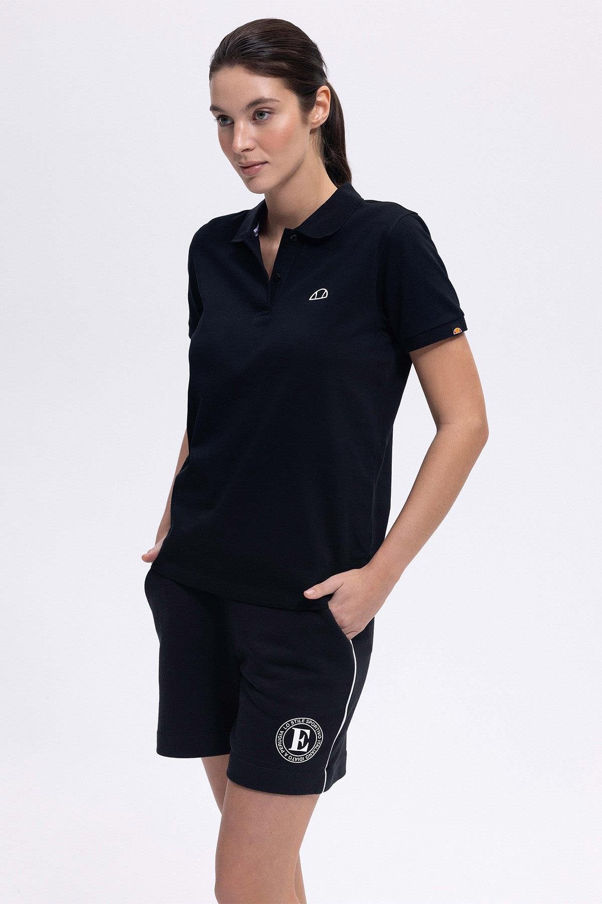Ellesse Kadın Polo Yaka Tişört EF393-BK