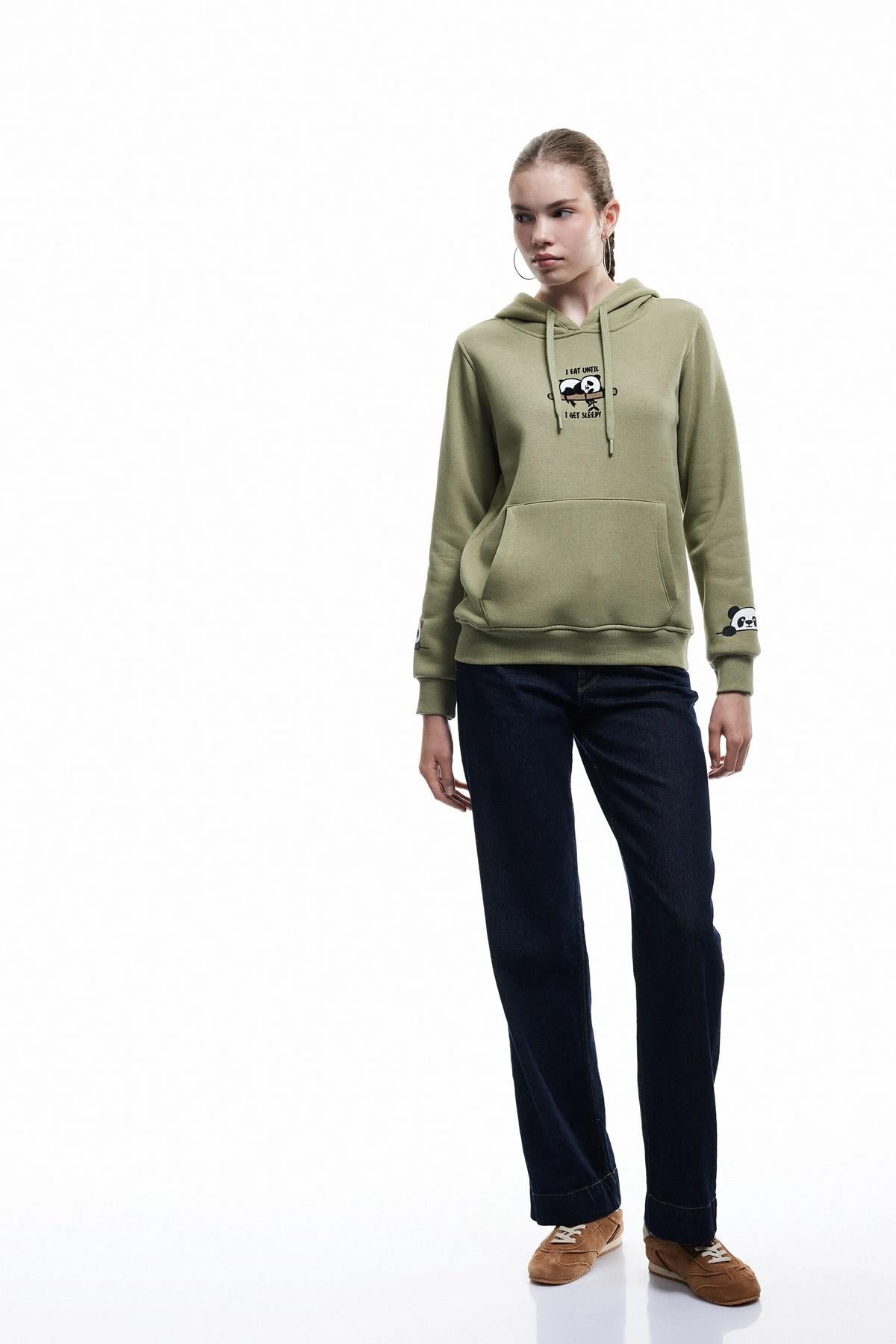 Koton Kadın Sweat 6Wal10122Ikmnt