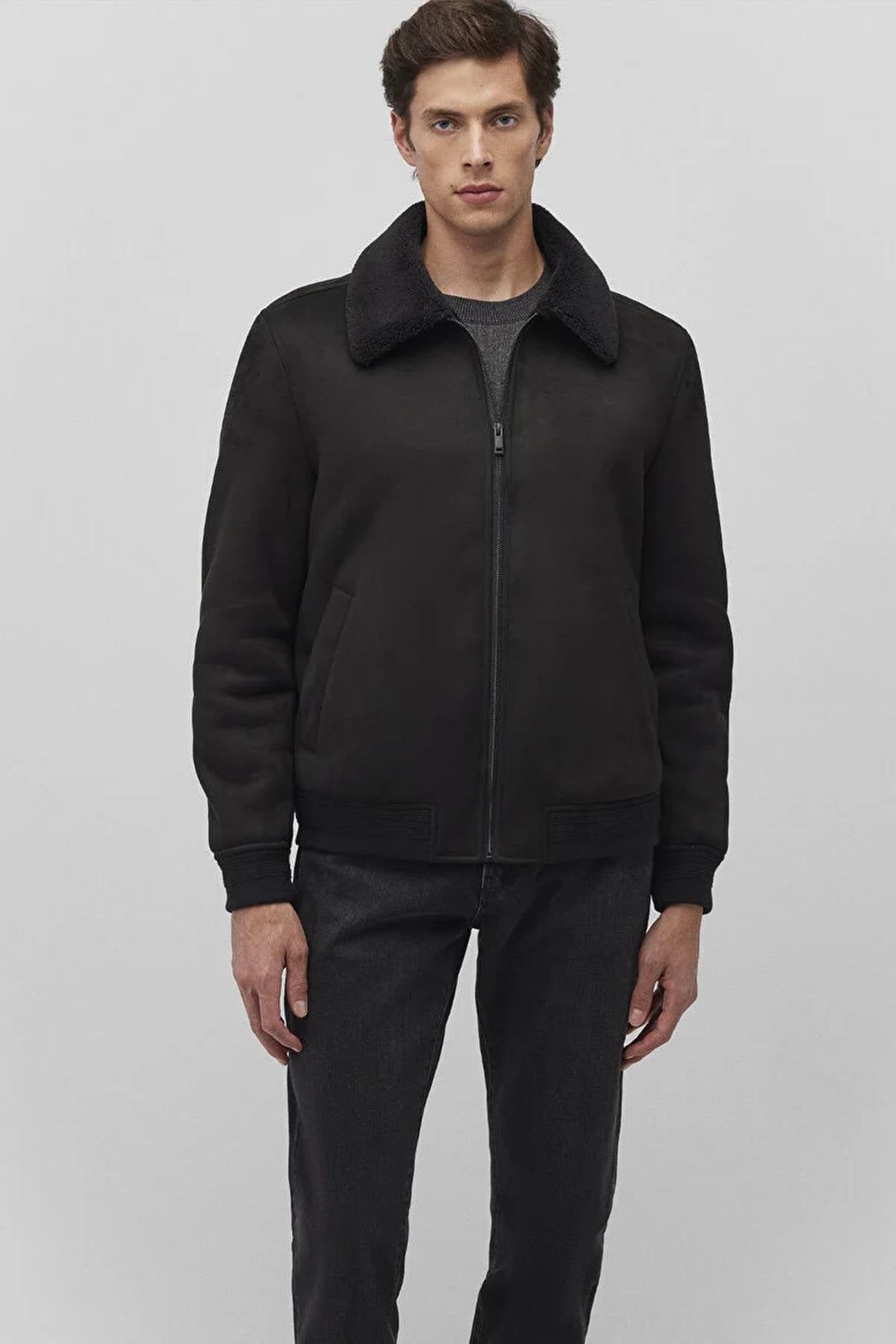 Mavi Siyah Erkek Ceket M0110450-9