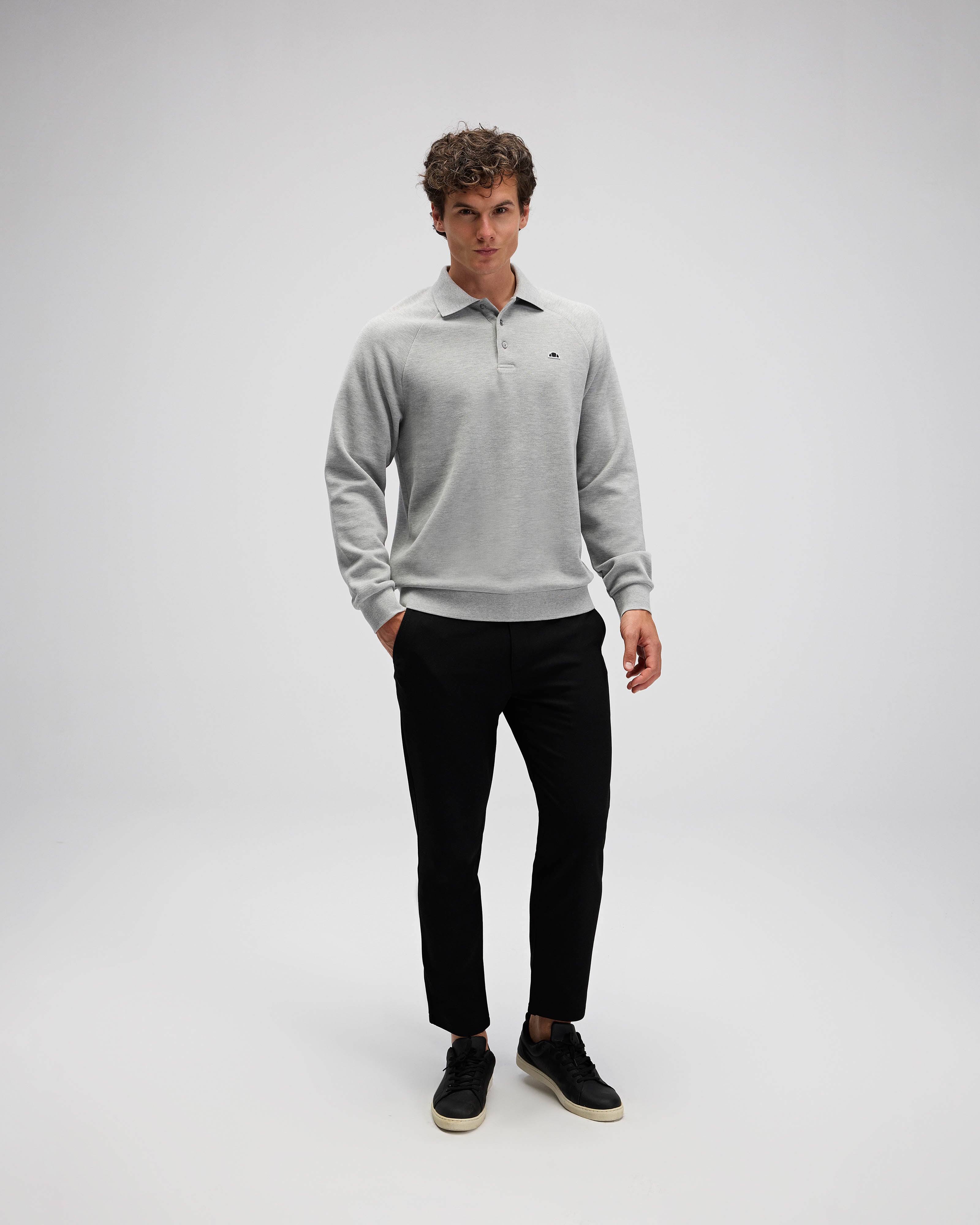 Ellesse Erkek Polo Sweatshirt Em633-Gr