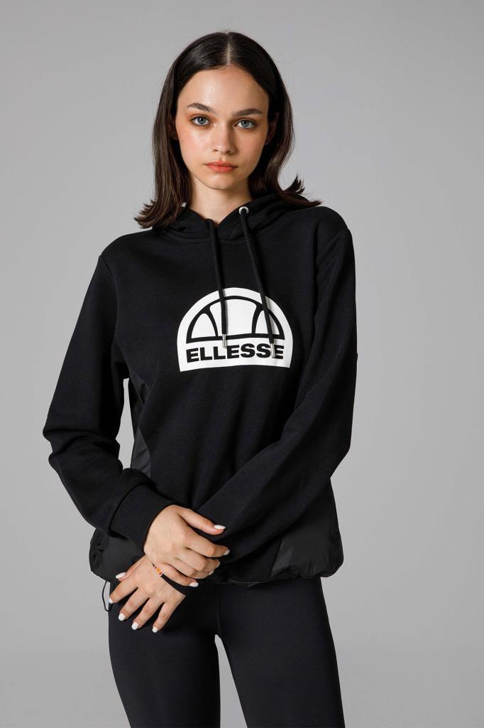 Ellesse Kapüşonlu Kadın Sweat EF201-BK