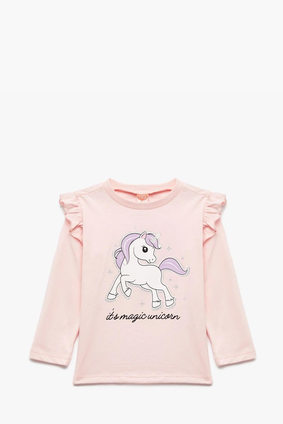 Koton Kız Bebek Tişört 6Wmg10119Ak274
