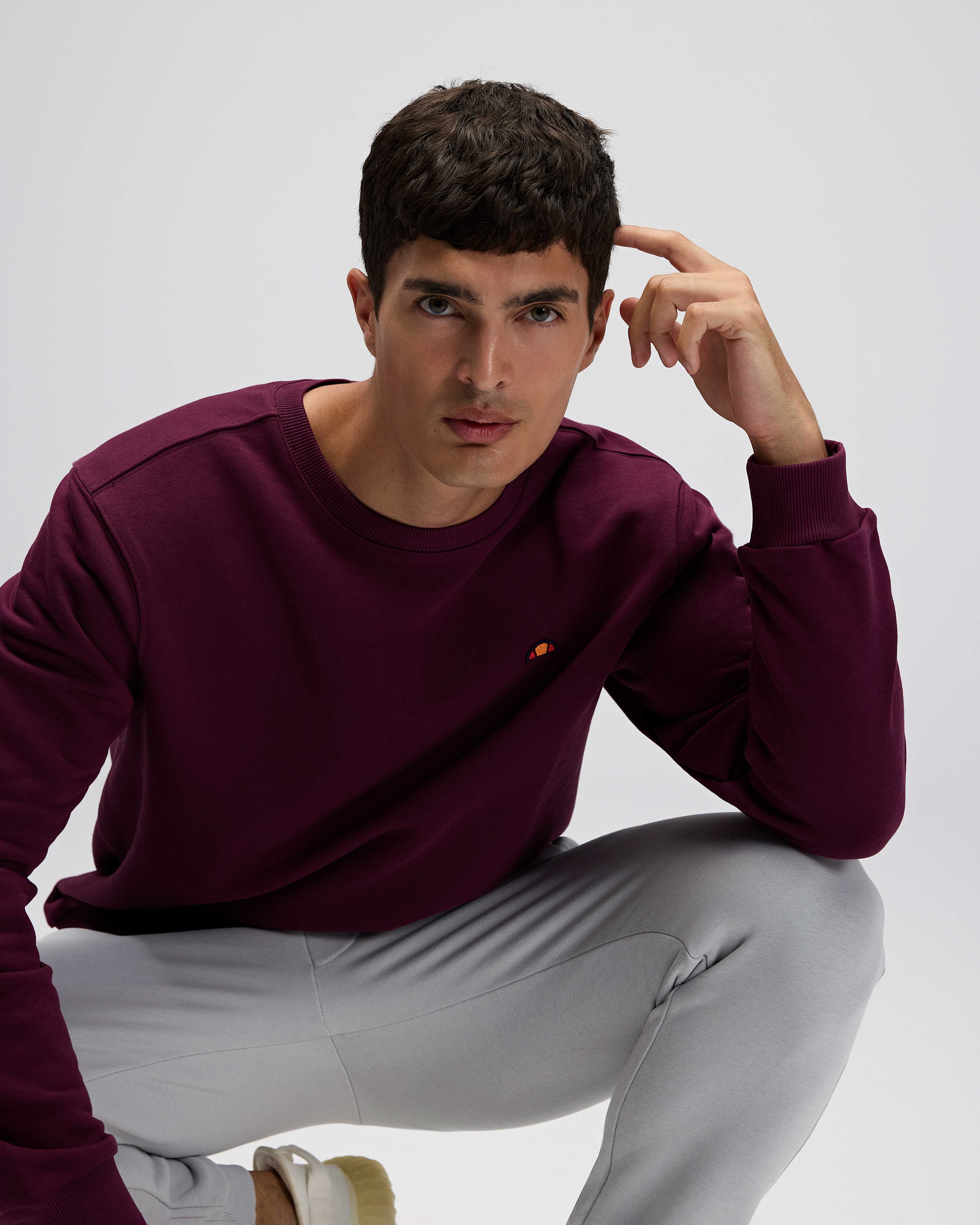 Ellesse Erkek Sweatshirt Em579-Brd
