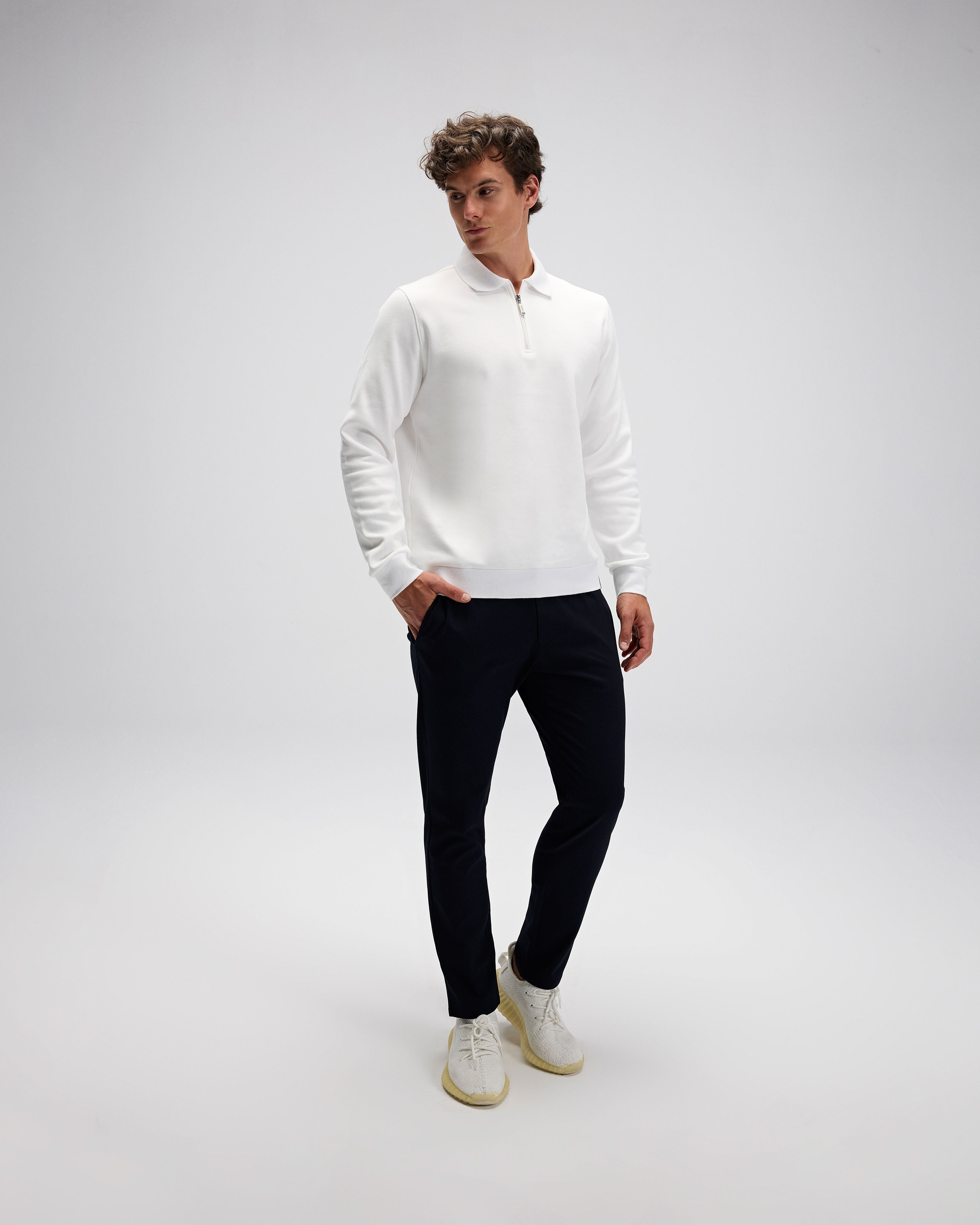 Ellesse Erkek Polo Sweatshirt Em602-Bg