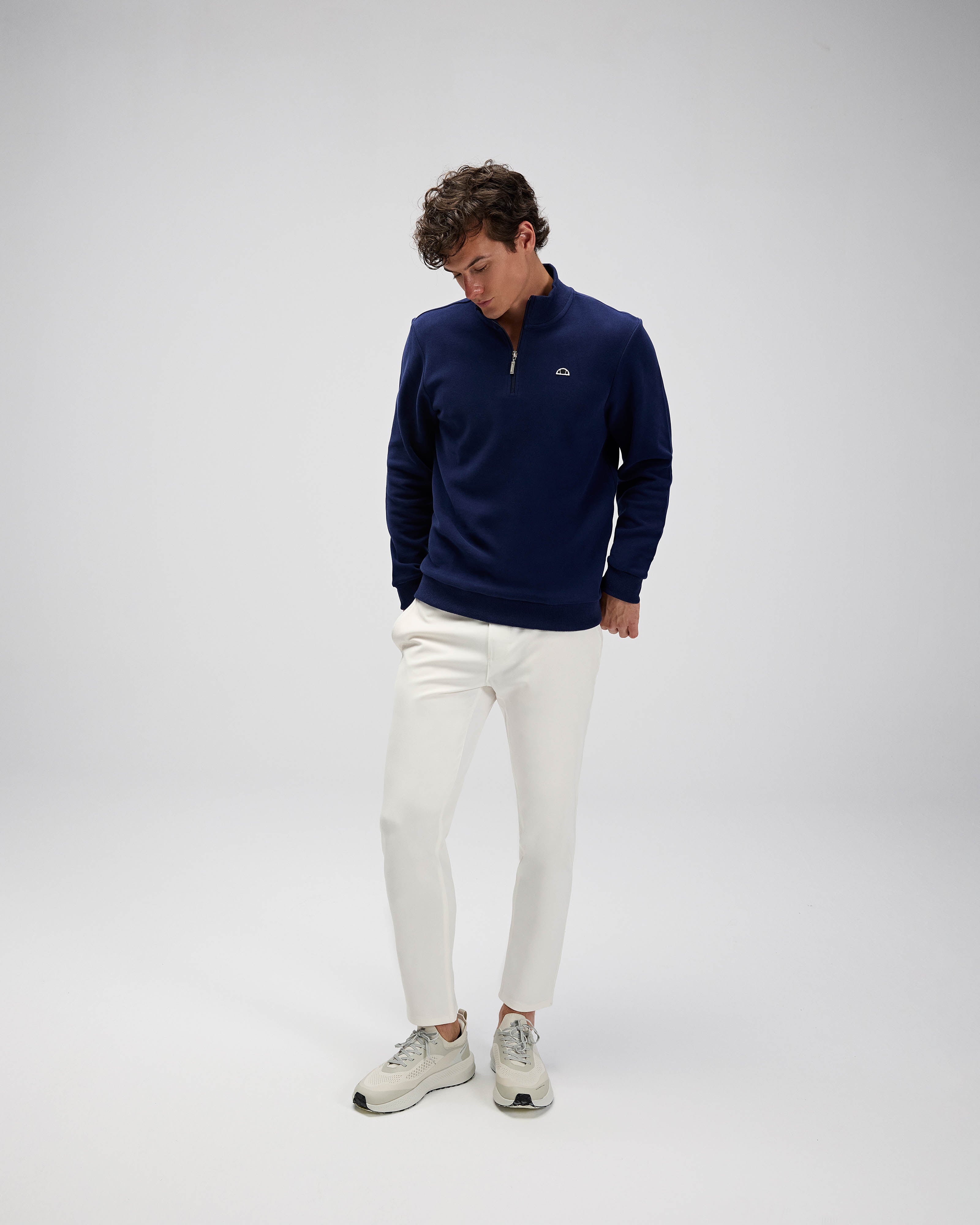 Ellesse Erkek Sweatshirt Em603-Nv