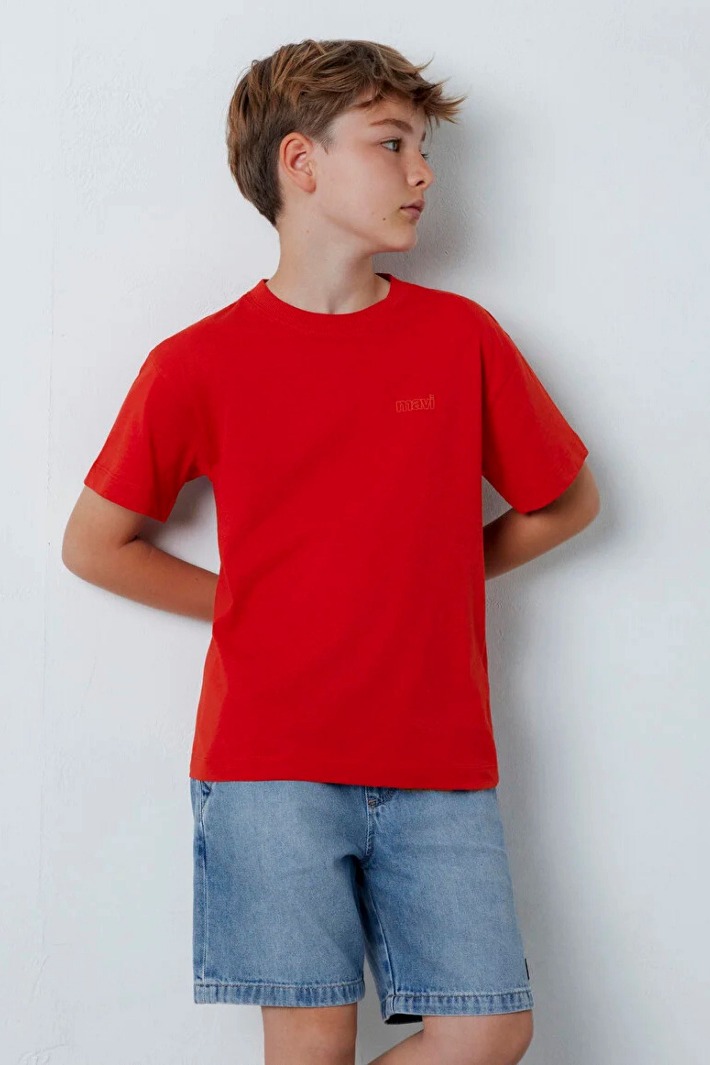 Mavi Logo Erkek Çocuk Tişört M6610493
