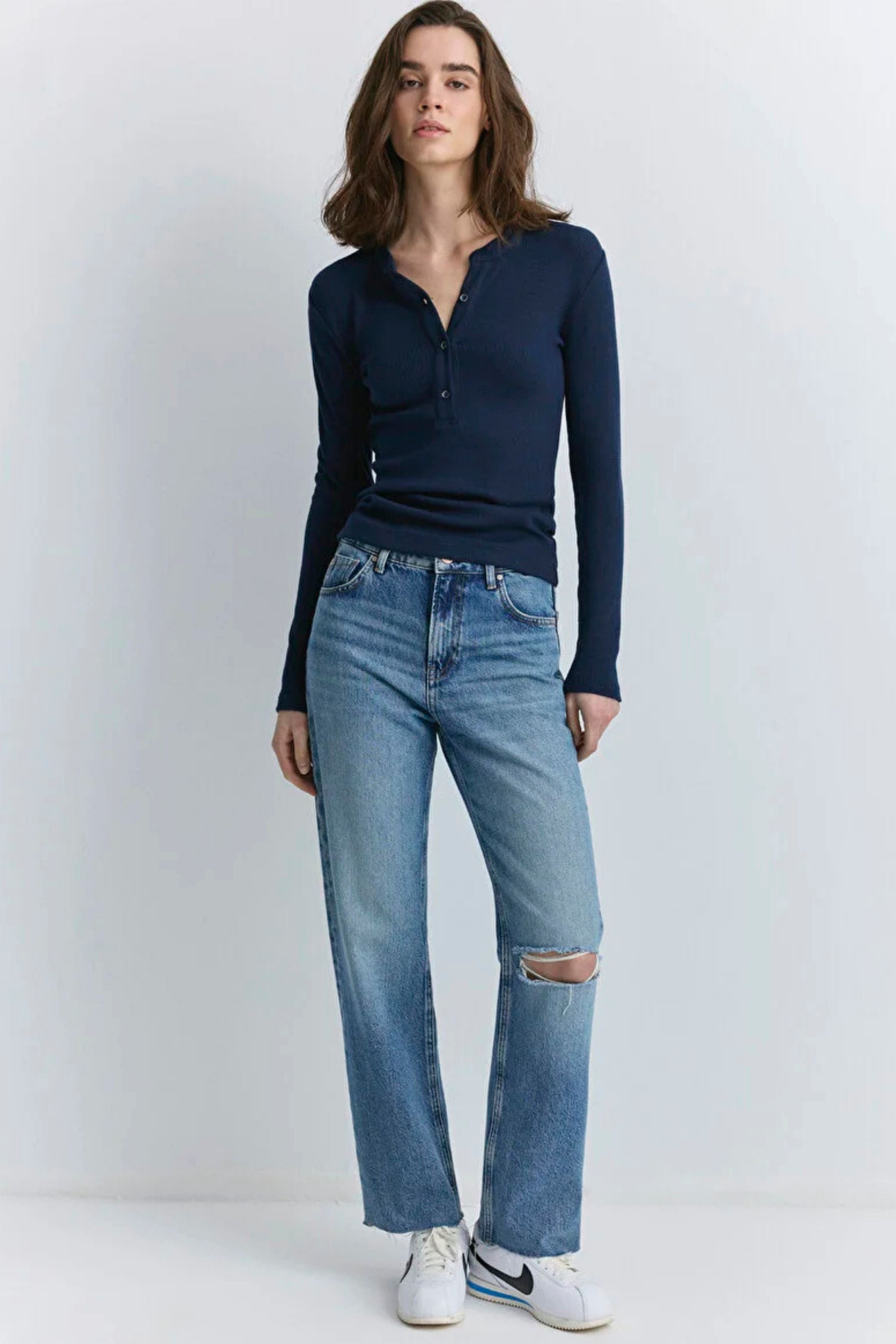 Mavi Barcelona Mid Blue Kadın Jean Pantolon M101047-89197