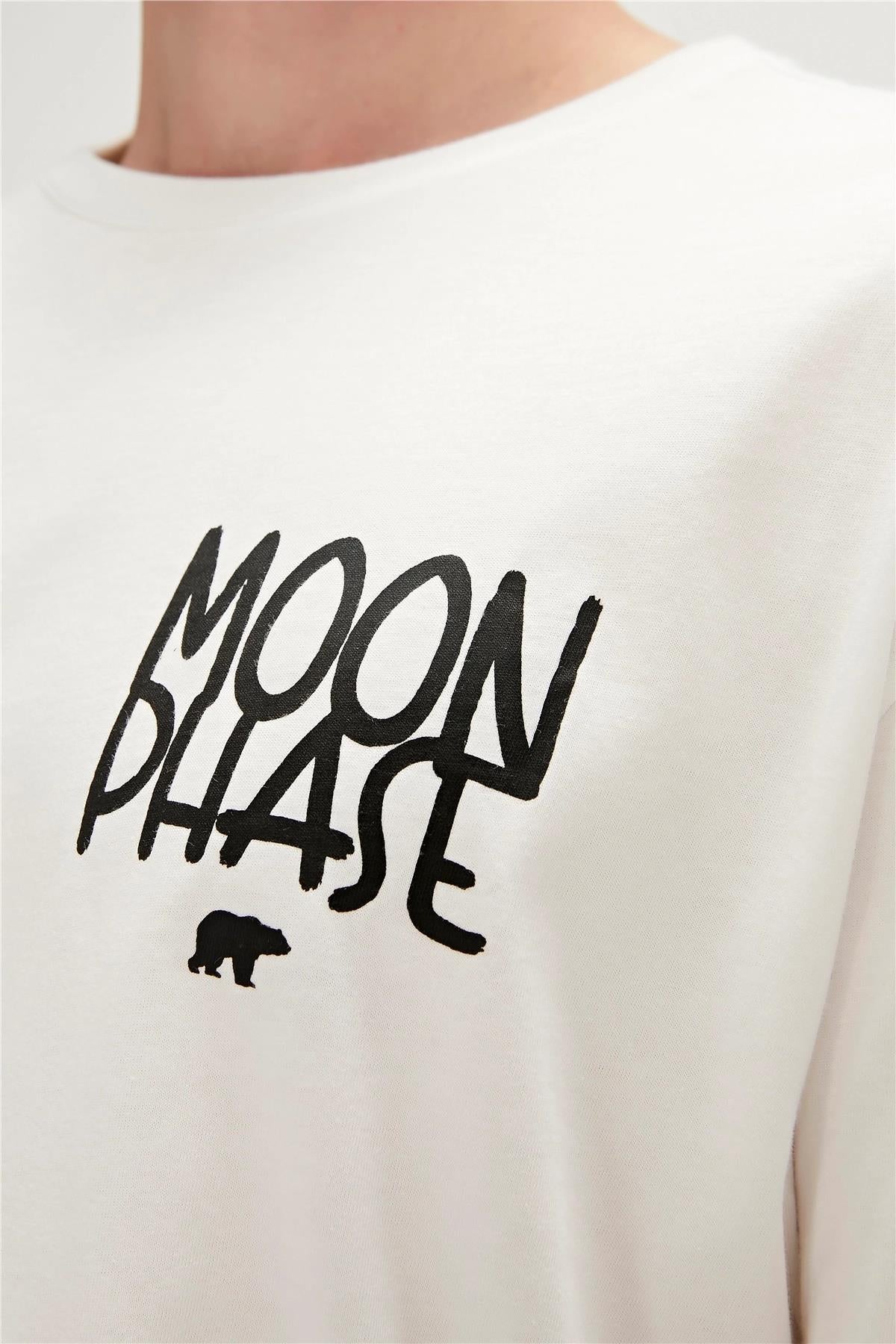 Bad Bear Moon Phase Erkek Tişört 230107030-C04