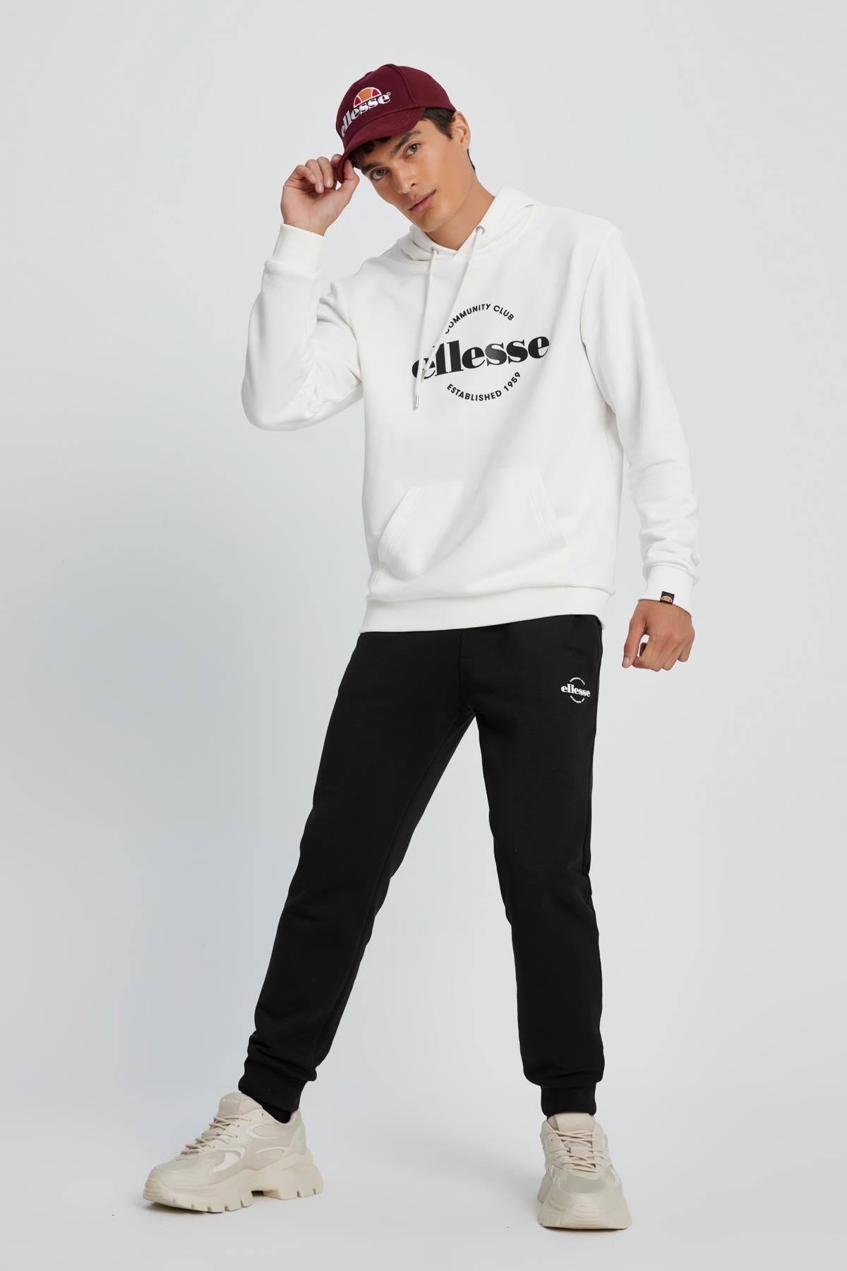 Ellesse Erkek Kapüşonlu Sweatshirt EM050-BG