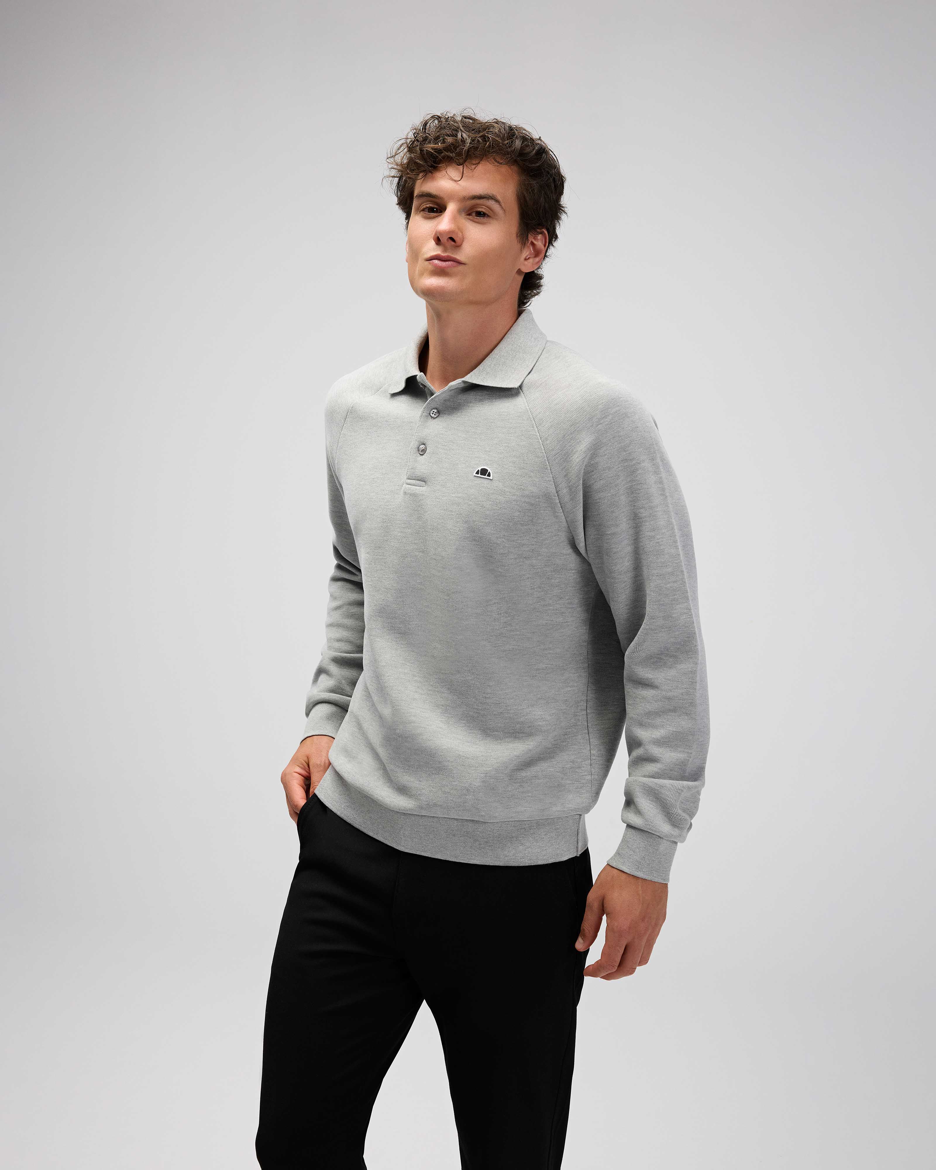 Ellesse Erkek Polo Sweatshirt Em633-Gr