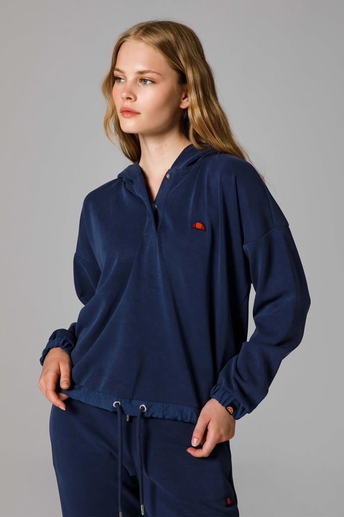 Ellesse Kapüşonlu Kadın Sweat EF209-NV