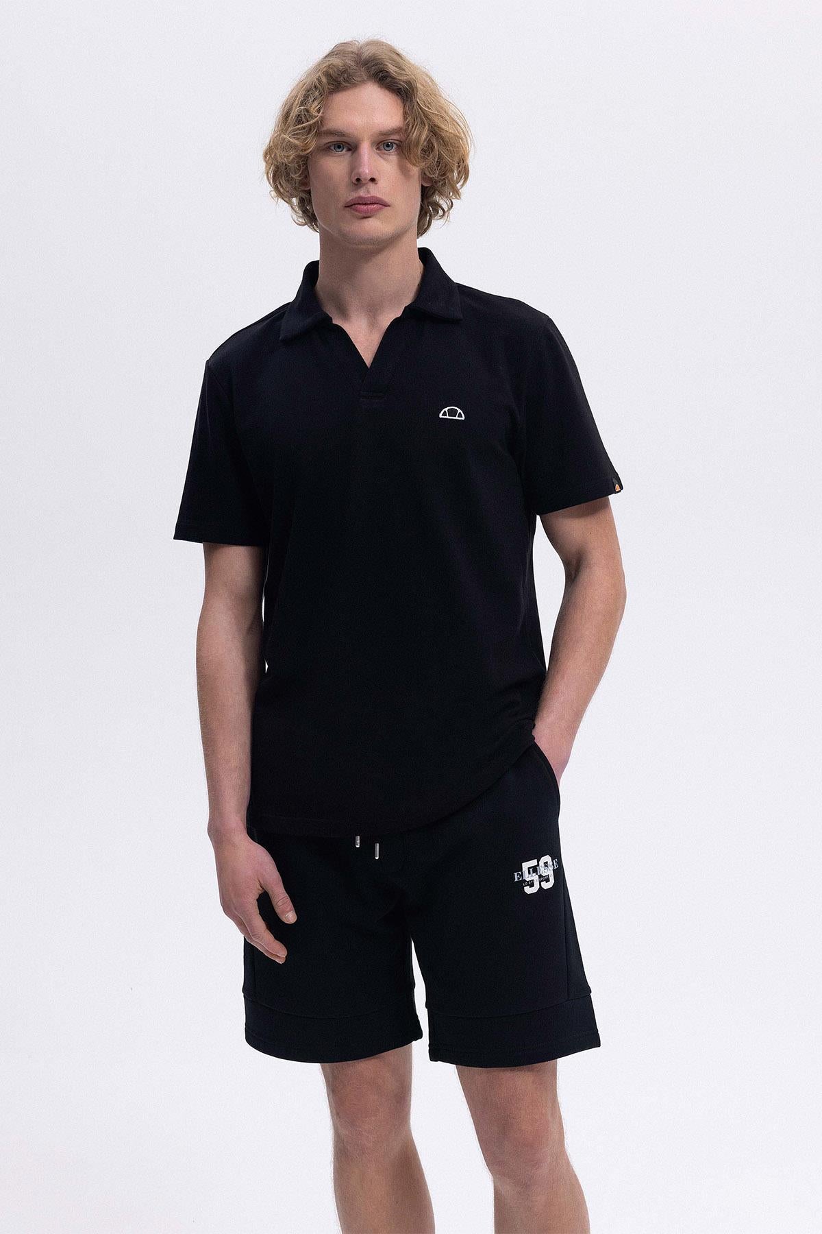 Ellesse Erkek Polo Yaka Tişört EM146-1-BK