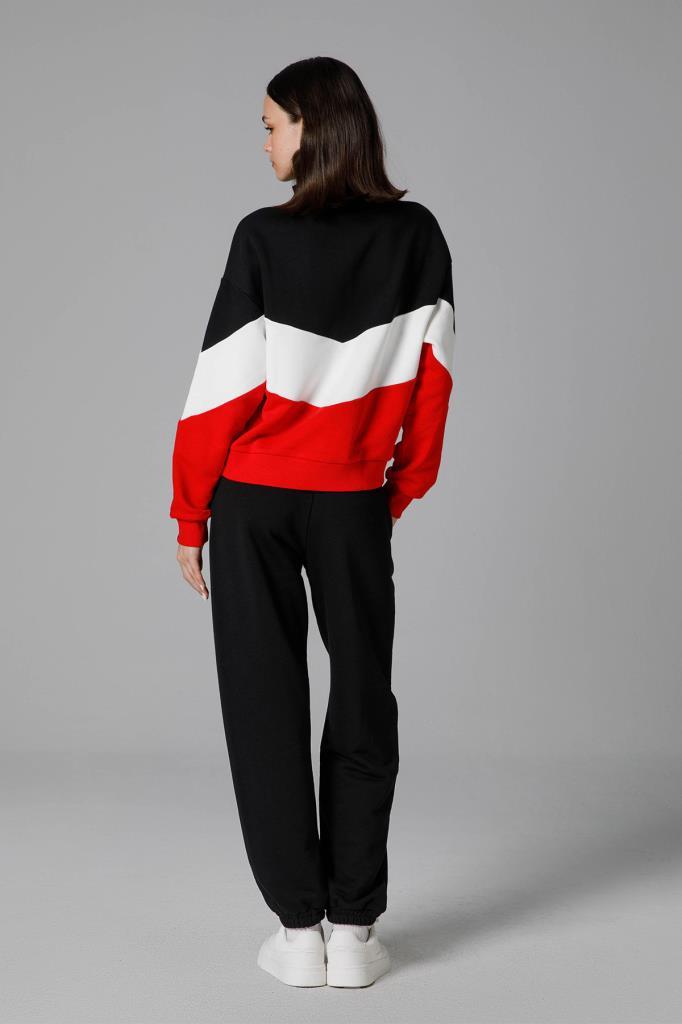 Ellesse Yarım Fermuarlı Kadın Sweat EF176-RD
