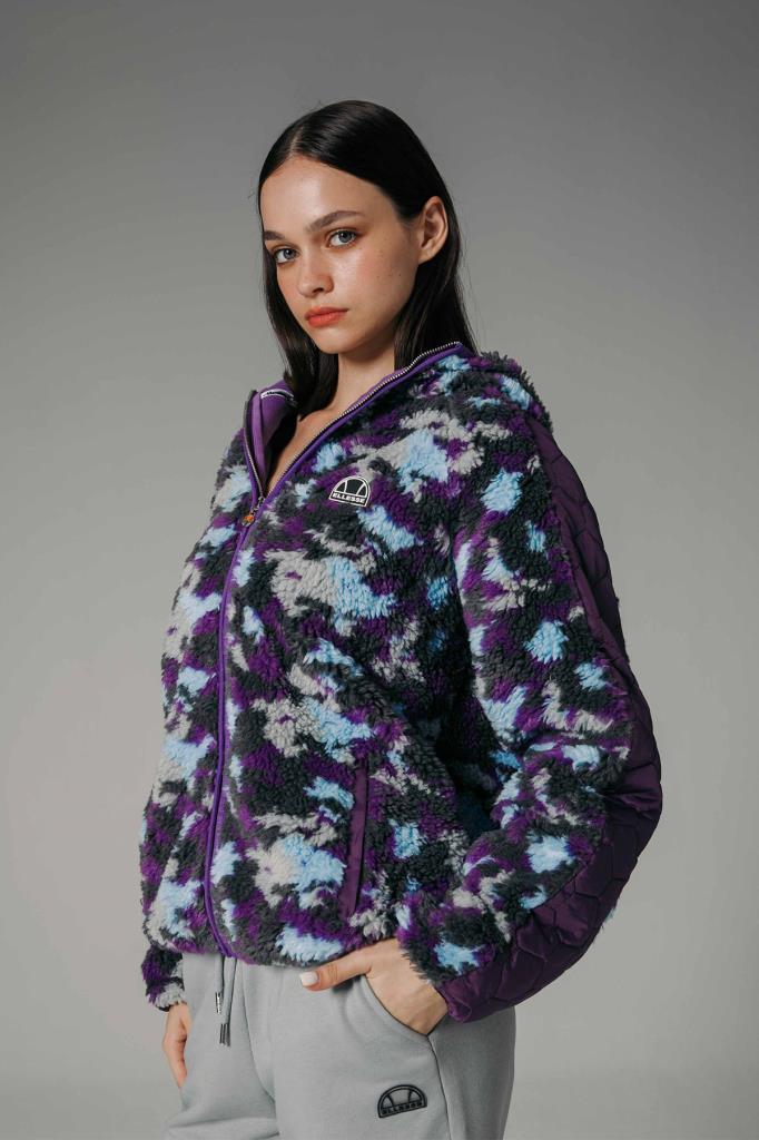 Ellesse Fermuarlı Kapüşonlu Kadın Sweat EF190-PRD
