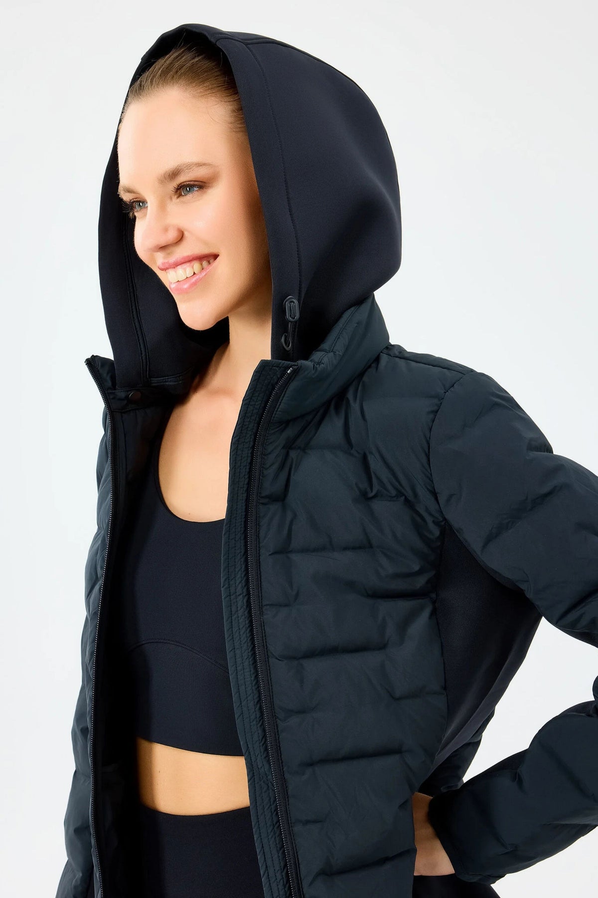 Skechers W Full Zip Jacket Kadın Mont S242060-3817